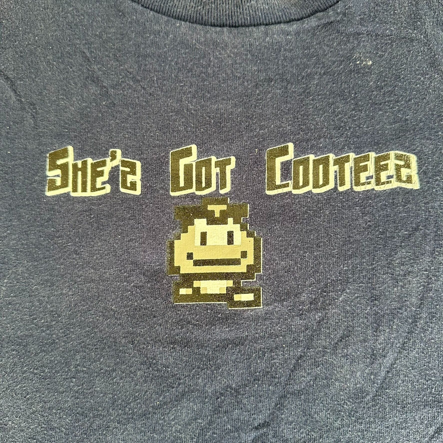 Nintendo Vintage Y2K Super Mario Goomba T-Shirt Cyber 8-Bit Retro Gam Size US XL / EU 56 / 4 - 3 Thumbnail