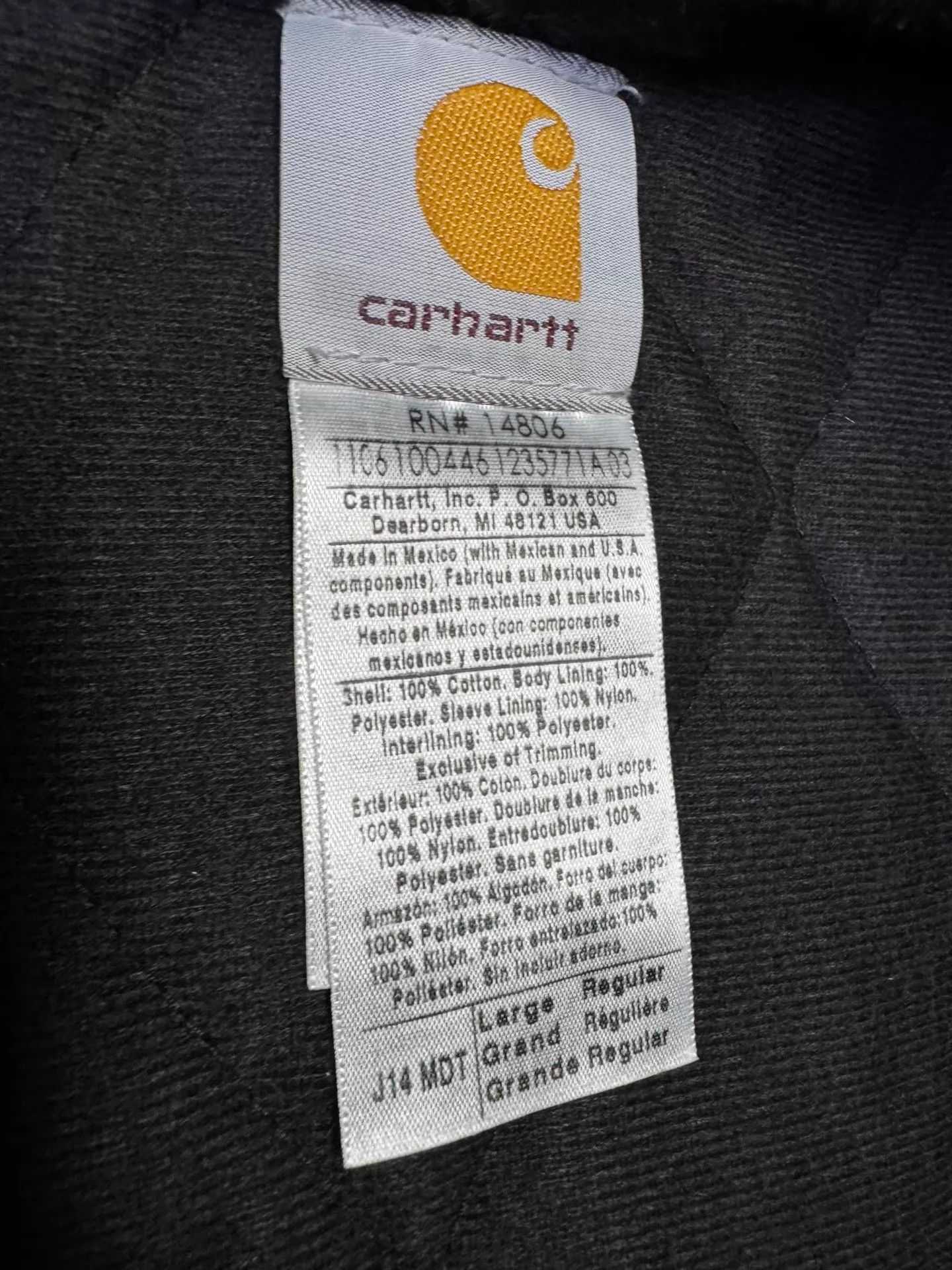 Carhartt Carhartt J14 Vintage Midnight Blue L Size US M / EU 48-50 / 2 - 9 Thumbnail