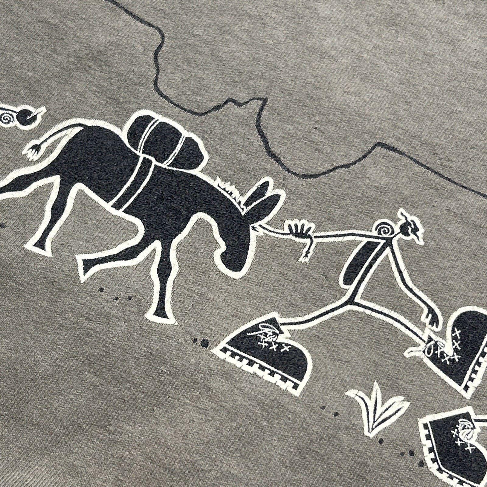 Fruit Of The Loom Grand Canyon Native Rock Art Shirt XL Aztec Single Stitch Size XL / US 12-14 / IT 48-50 - 10 Thumbnail