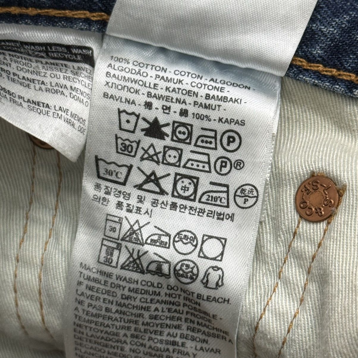 Levi's Y2K Levis 502 Muddy Distressed Denim Pants Size US 30 / EU 46 - 18 Thumbnail