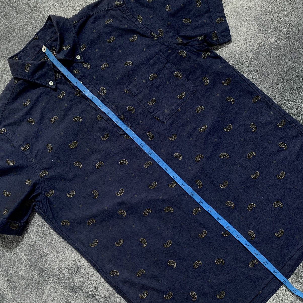 Beams Plus 🔥Beams plus Japan Paisley embroidery poloshirt Size US M / EU 48-50 / 2 - 12 Thumbnail