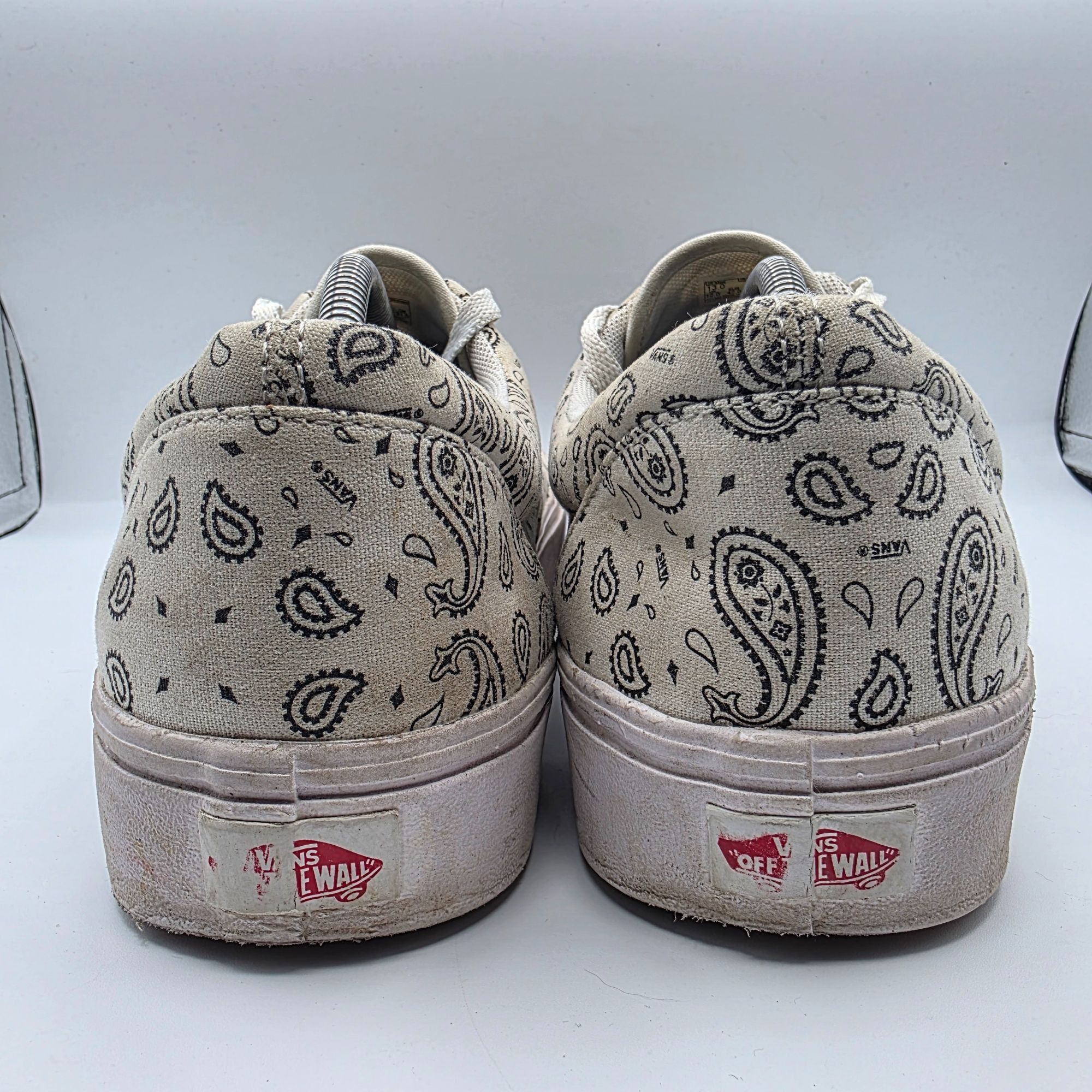 Vans VANS ComfyCush Era Mens Size 13 Paisley White Sneaker Shoes Size US 13 / EU 46 - 5 Thumbnail