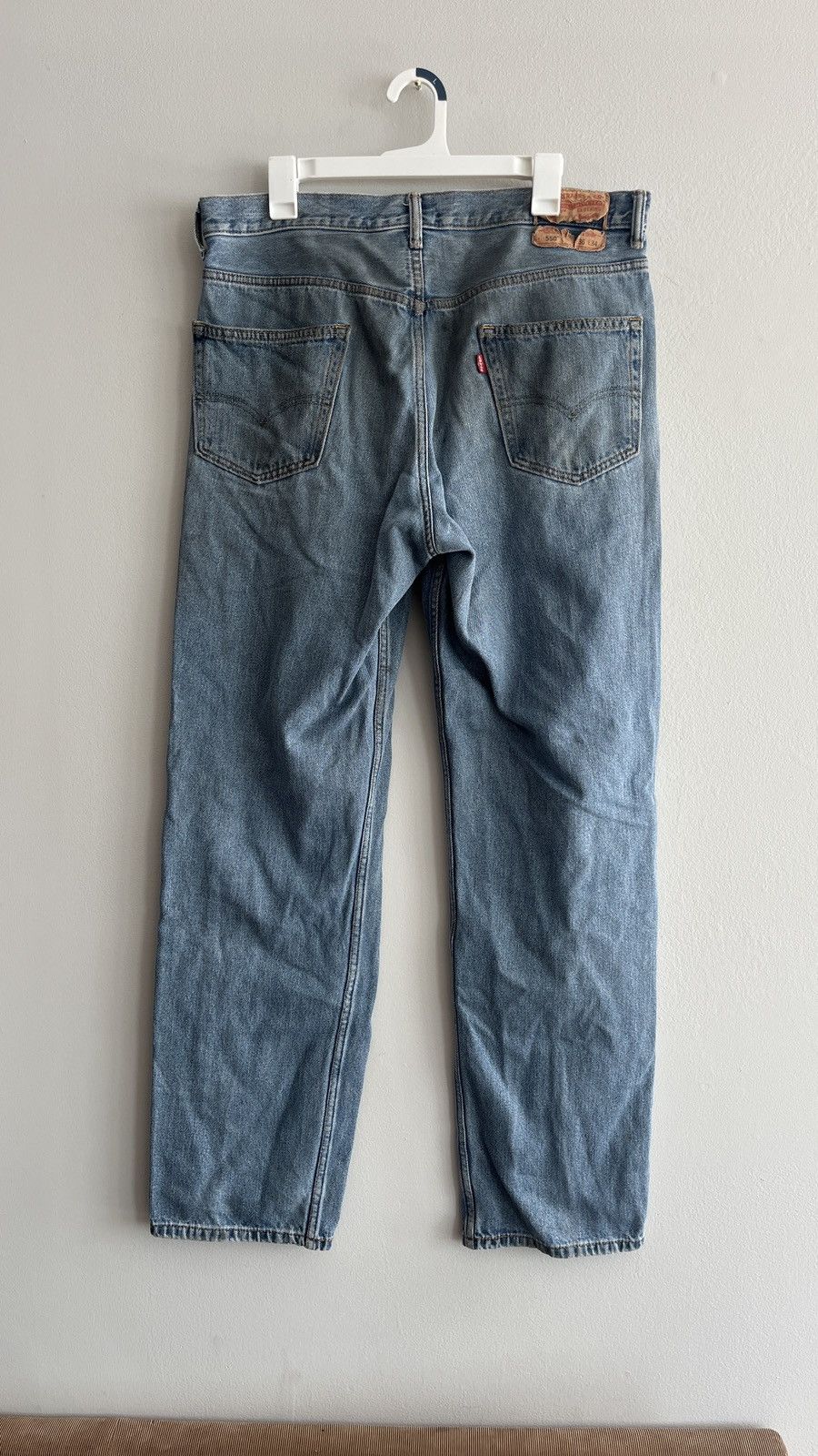 Levi's Levi’s 550 Oil Stained Denim Size US 36 / EU 52 - 3 Thumbnail