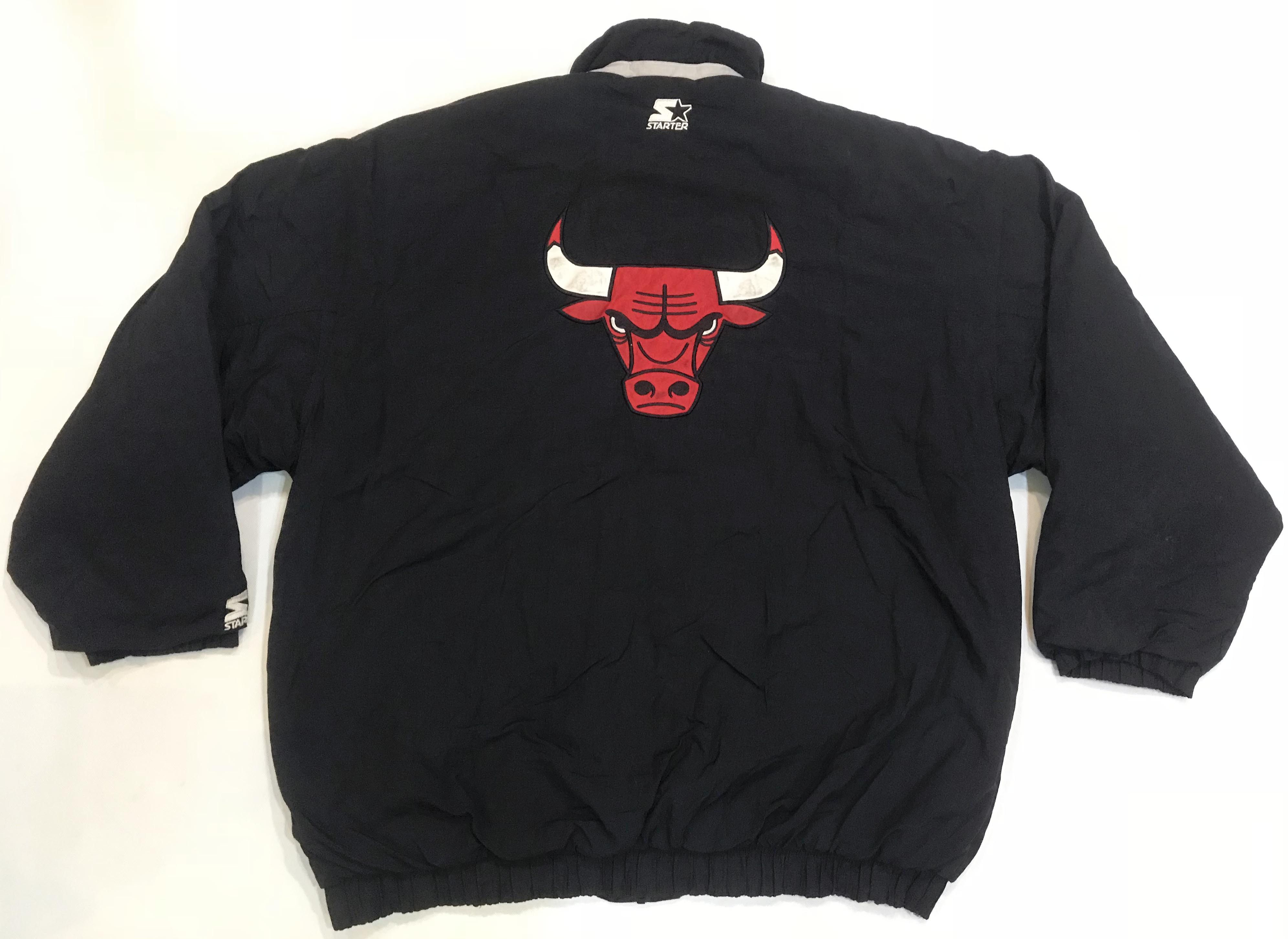 NBA × Starter × Vintage Vintage Starter NBA Chicago Bulls Puffer Jacket Size US XXL / EU 58 / 5 - 4 Thumbnail