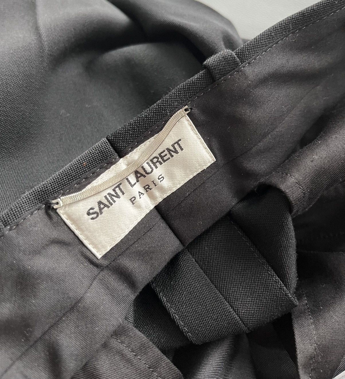 Saint Laurent Paris Brand New Classic Saint Laurent Tuxedo Pants $1,890 Value Size 52R - 11 Thumbnail