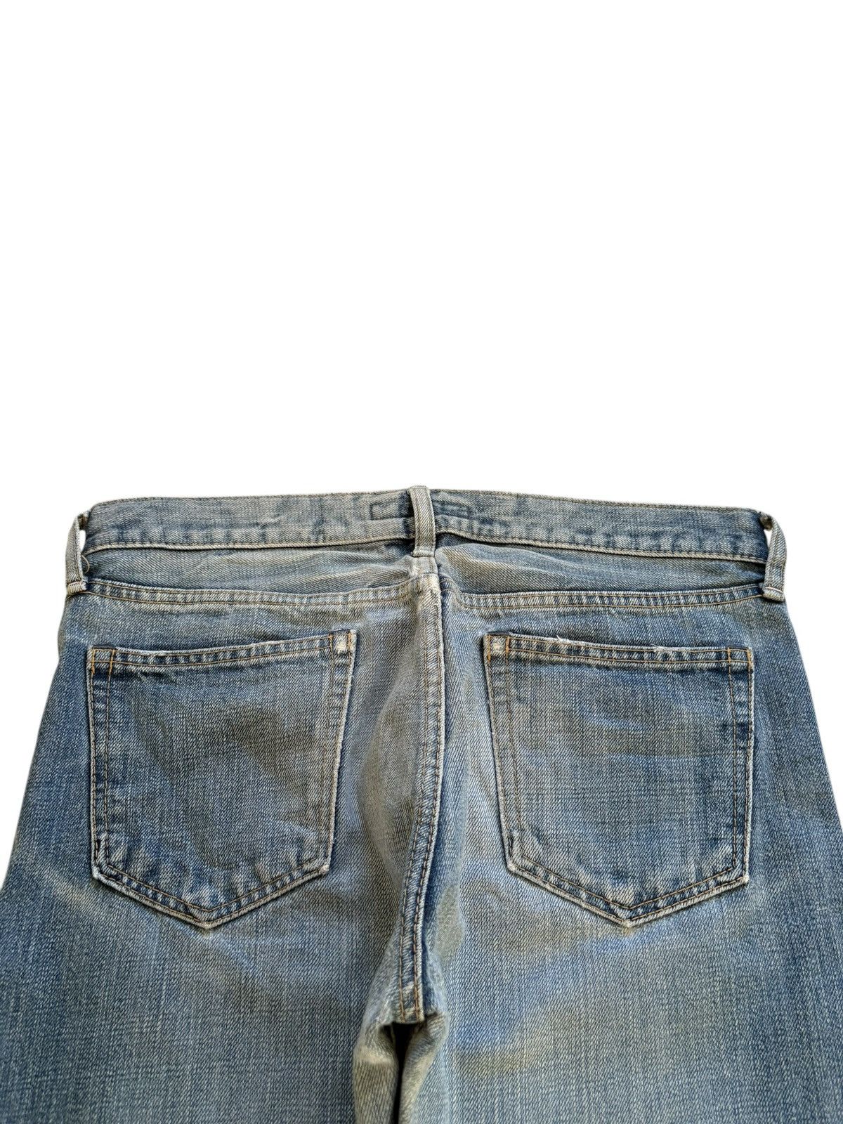 Japanese Brand SALES🔥🔥Vintage DMG Button Fly Faded Wash Jeans Size US 31 - 8 Thumbnail