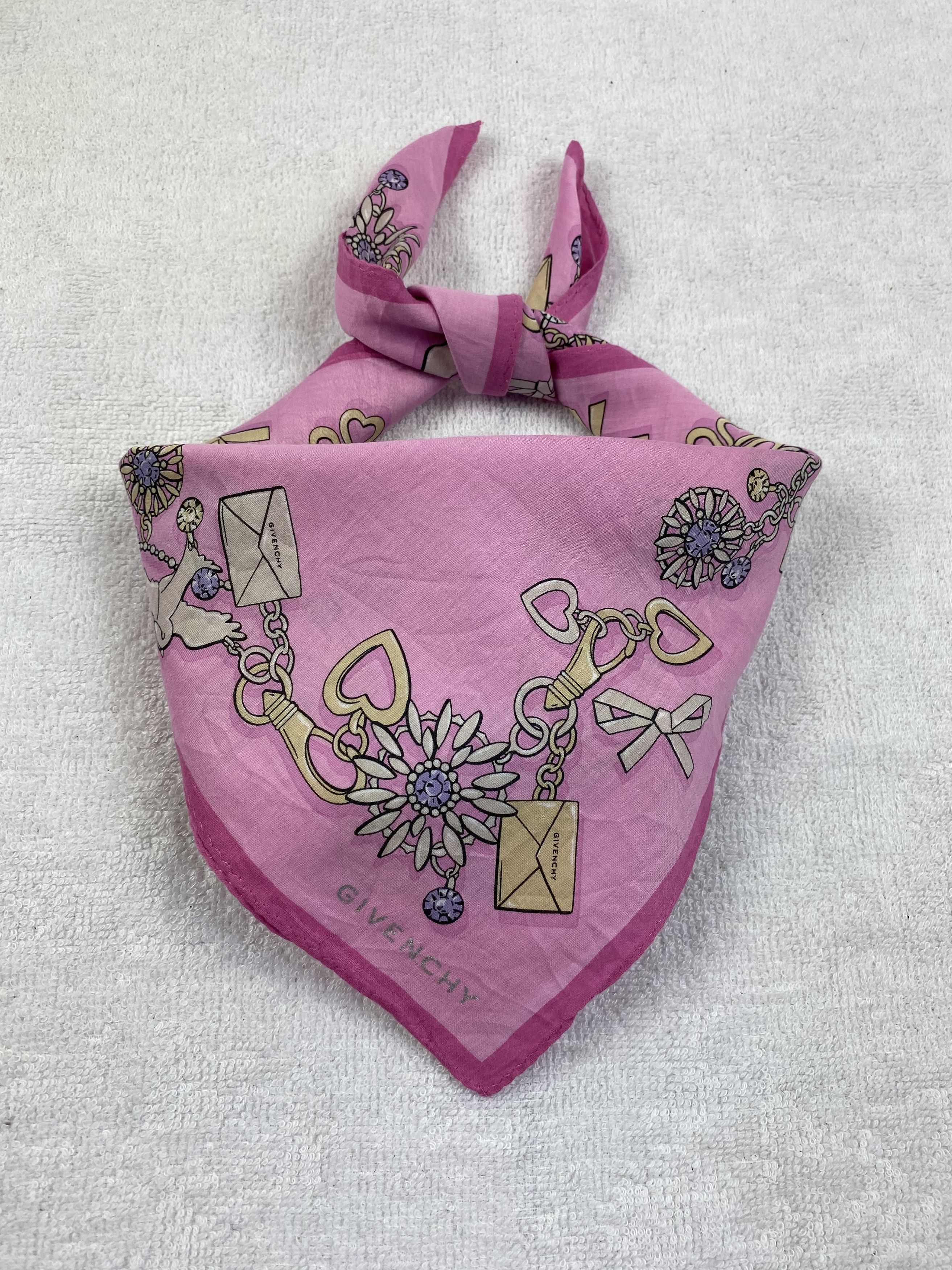 Vintage Givenchy Handkerchief / Bandana / Neckerchief Size ONE SIZE - 1 Thumbnail