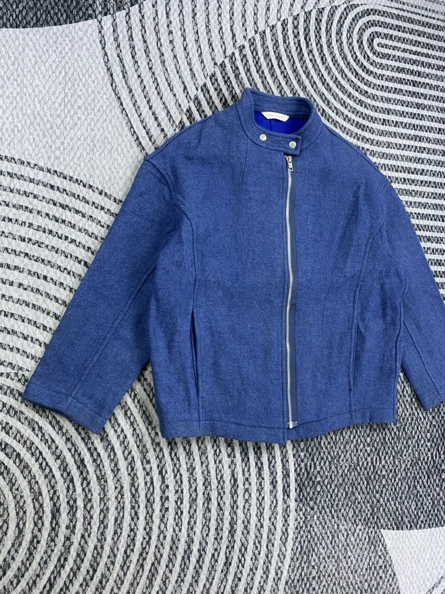 Japanese Brand Vintage Azul Encanto Wool Double Pocket Zipper Jacket Size US M / EU 48-50 / 2 - 2 Thumbnail