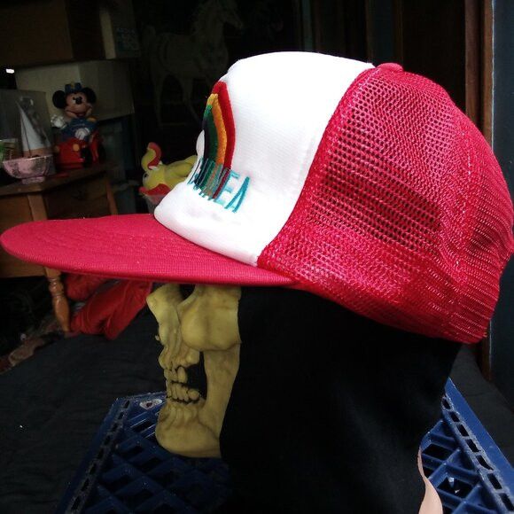 Other Vintage Papua New Guinea Rainbow Snap Trucker Hat Cap Size ONE SIZE - 3 Thumbnail