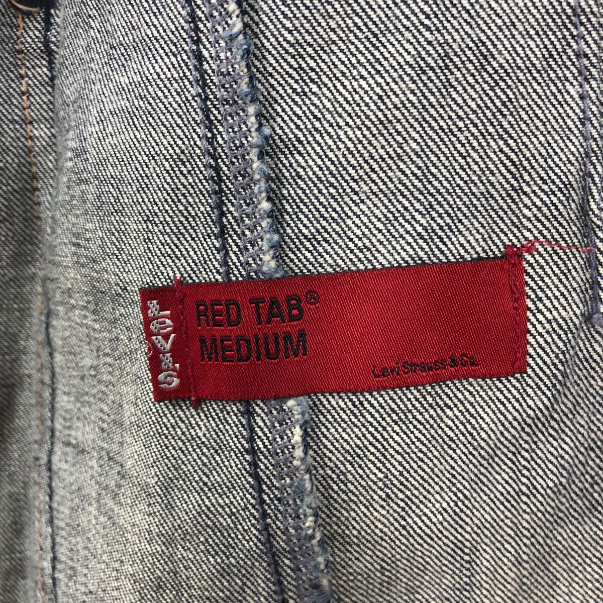 Levi's Vintage LEVIS RED TAB Denim Jeans Three Pocket Jacket Blazer Size US M / EU 48-50 / 2 - 6 Thumbnail