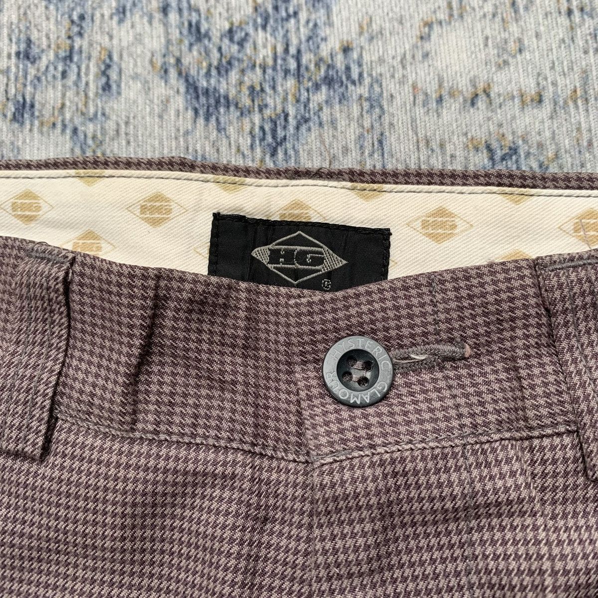 Hysteric Glamour × Japanese Brand Rare 2000s Hysteric Glamour Cargo Tartan Pants Size 29" - 5 Thumbnail