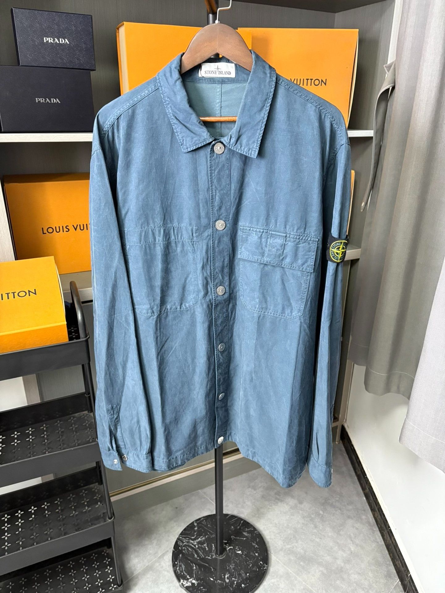 Stone Island Stone Island Shirt XL Men Size US XL / EU 56 / 4 - 1 Thumbnail