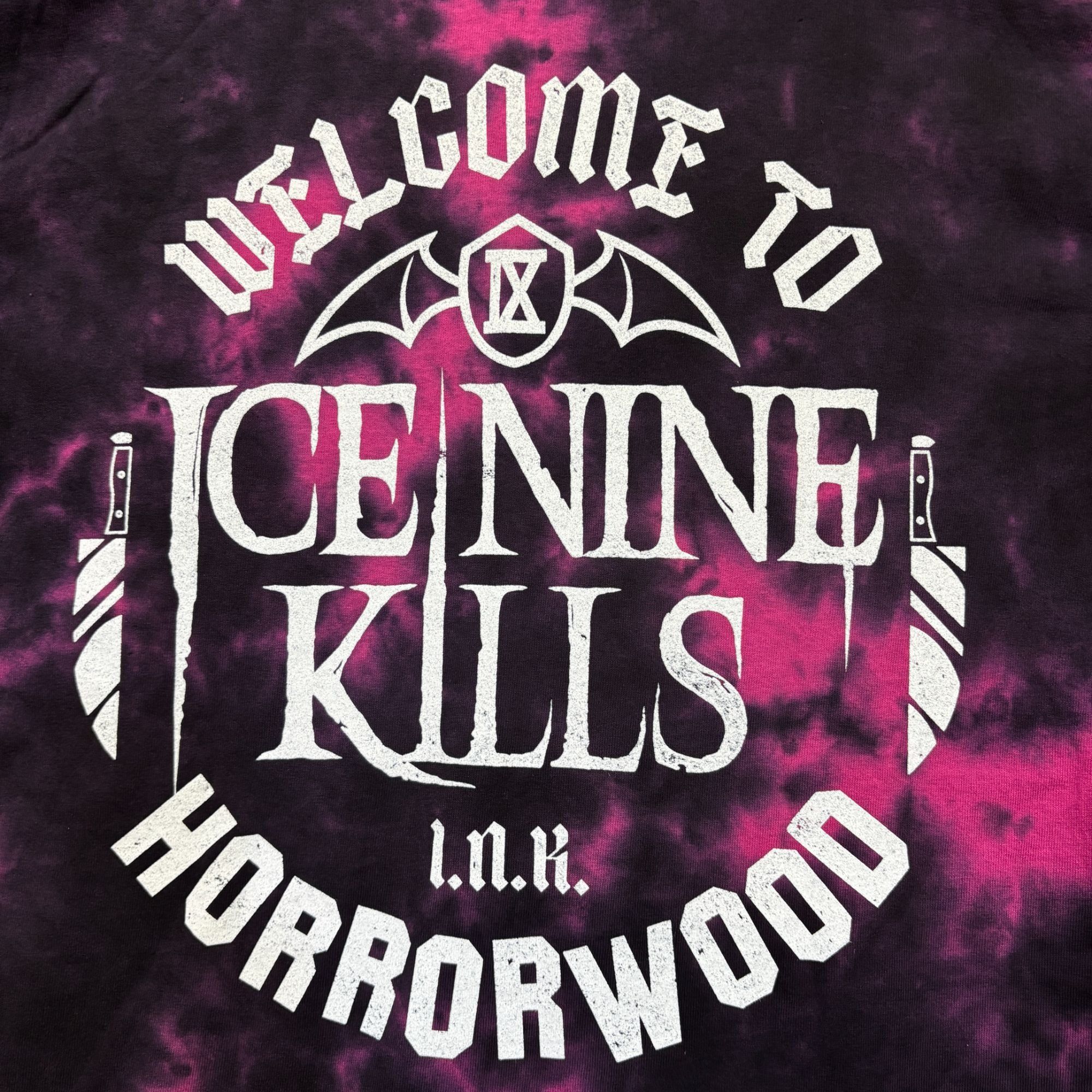 Band Tees Ice Nine Kills Welcome to Horrorwood Band Tie-Dye Tee L Size US L / EU 52-54 / 3 - 2 Thumbnail