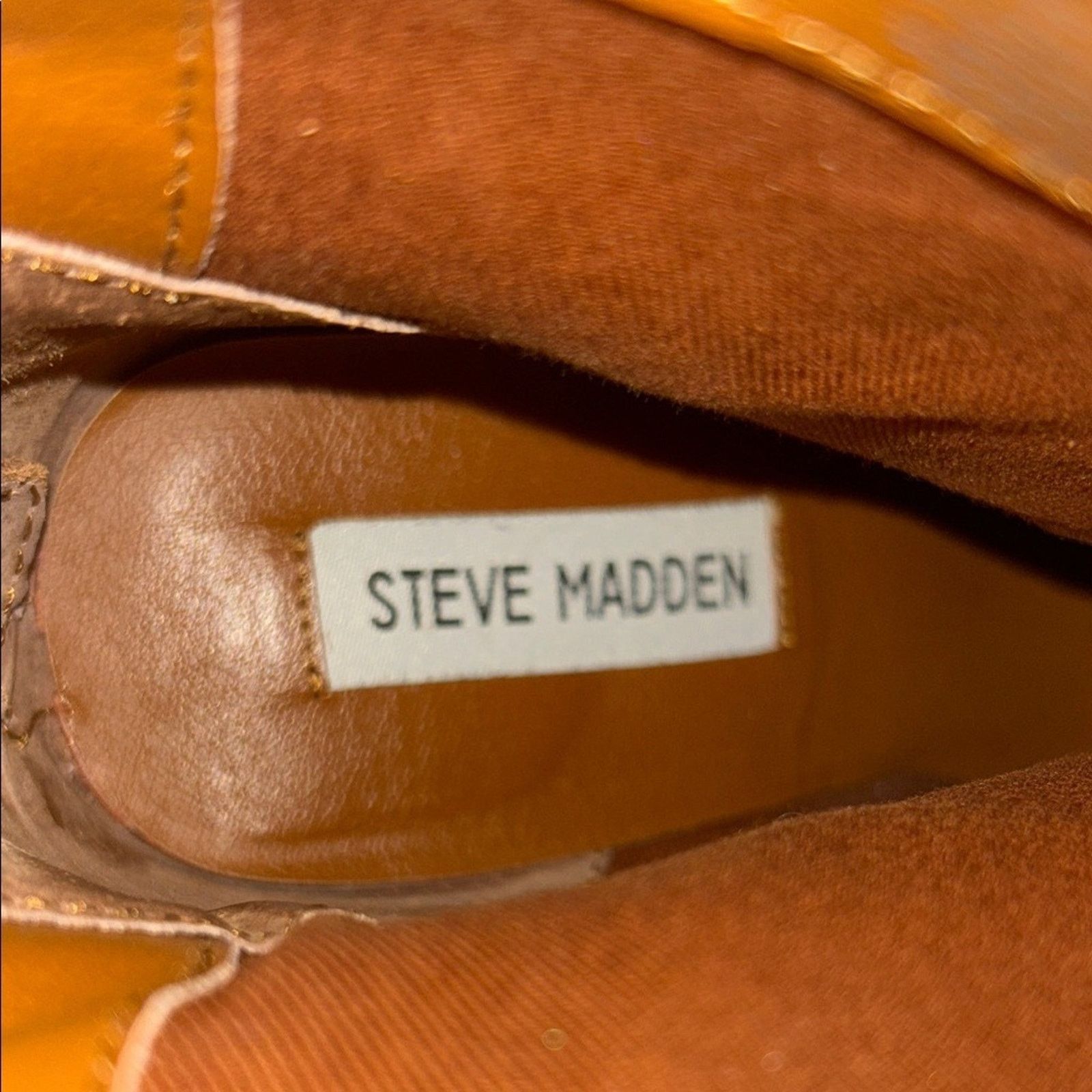 Steve Madden Steve Madden Tan Fringe Ankle Booties Size US 9.5 / IT 39.5 - 2 Thumbnail
