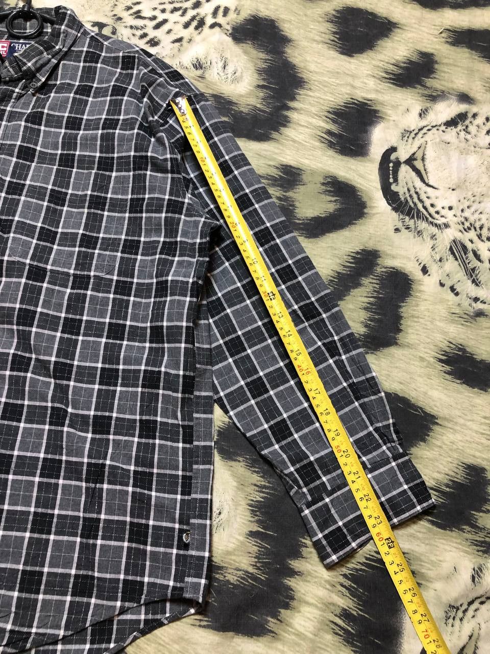 Chaps Ralph Lauren Vintage print Shirt Chaps Ralph Lauren logo Y2K size XL Size US XL / EU 56 / 4 - 8 Thumbnail