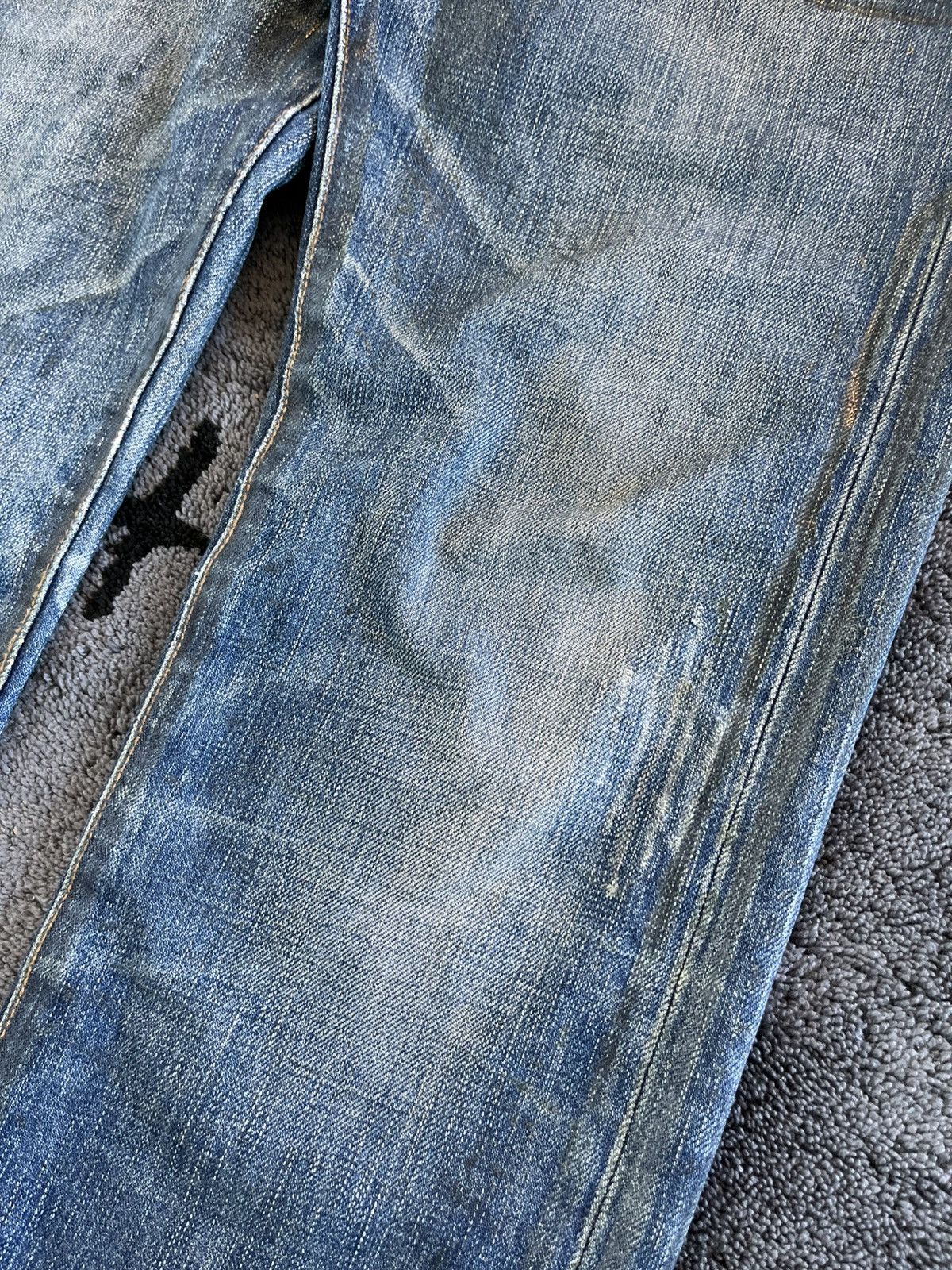 Dior Dior Homme by Hedi Slimane Luster Waxed Denim Jeans Size US 30 / EU 46 - 4 Thumbnail