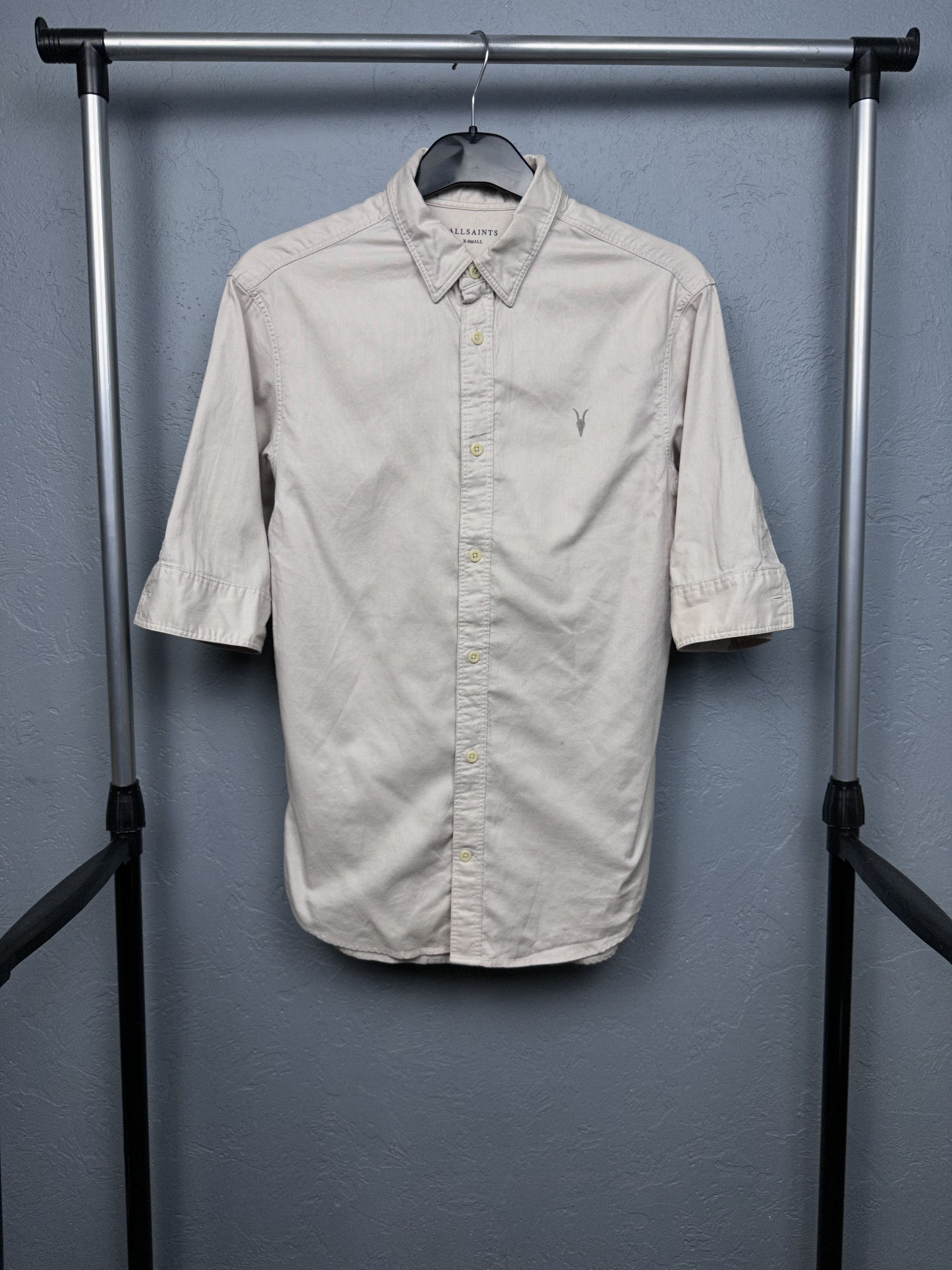Allsaints Allsaints Mens Topanga Short Sleeve Shirt Size US XS / EU 42 / 0 - 1 Thumbnail