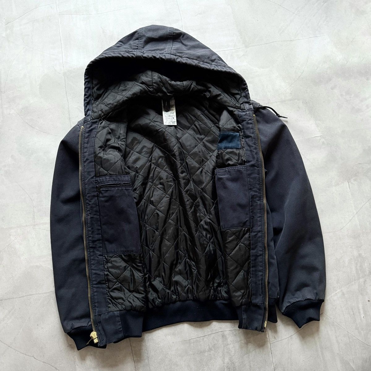 Carhartt Vintage Carhartt Faded Distressed Active Jacket J280 MDT Size US L / EU 52-54 / 3 - 9 Thumbnail