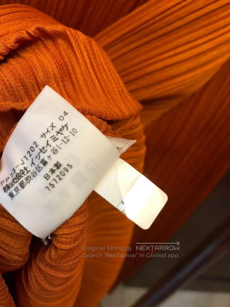 Issey Miyake Issey Miyake Orange Dress Size XL / US 12-14 / IT 48-50 - 4 Thumbnail
