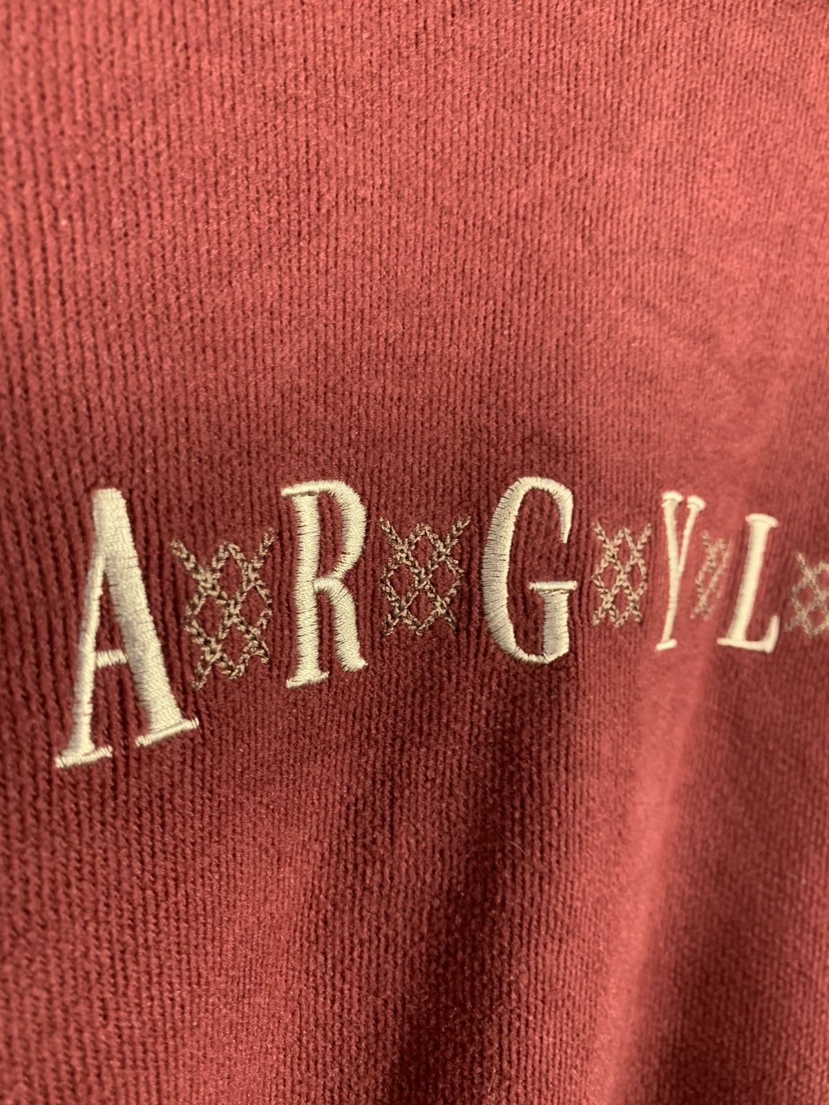 Japanese Brand Steals! Art Stadium CP Argyle Knitted Sweater Sweatshirt Size US M / EU 48-50 / 2 - 3 Thumbnail