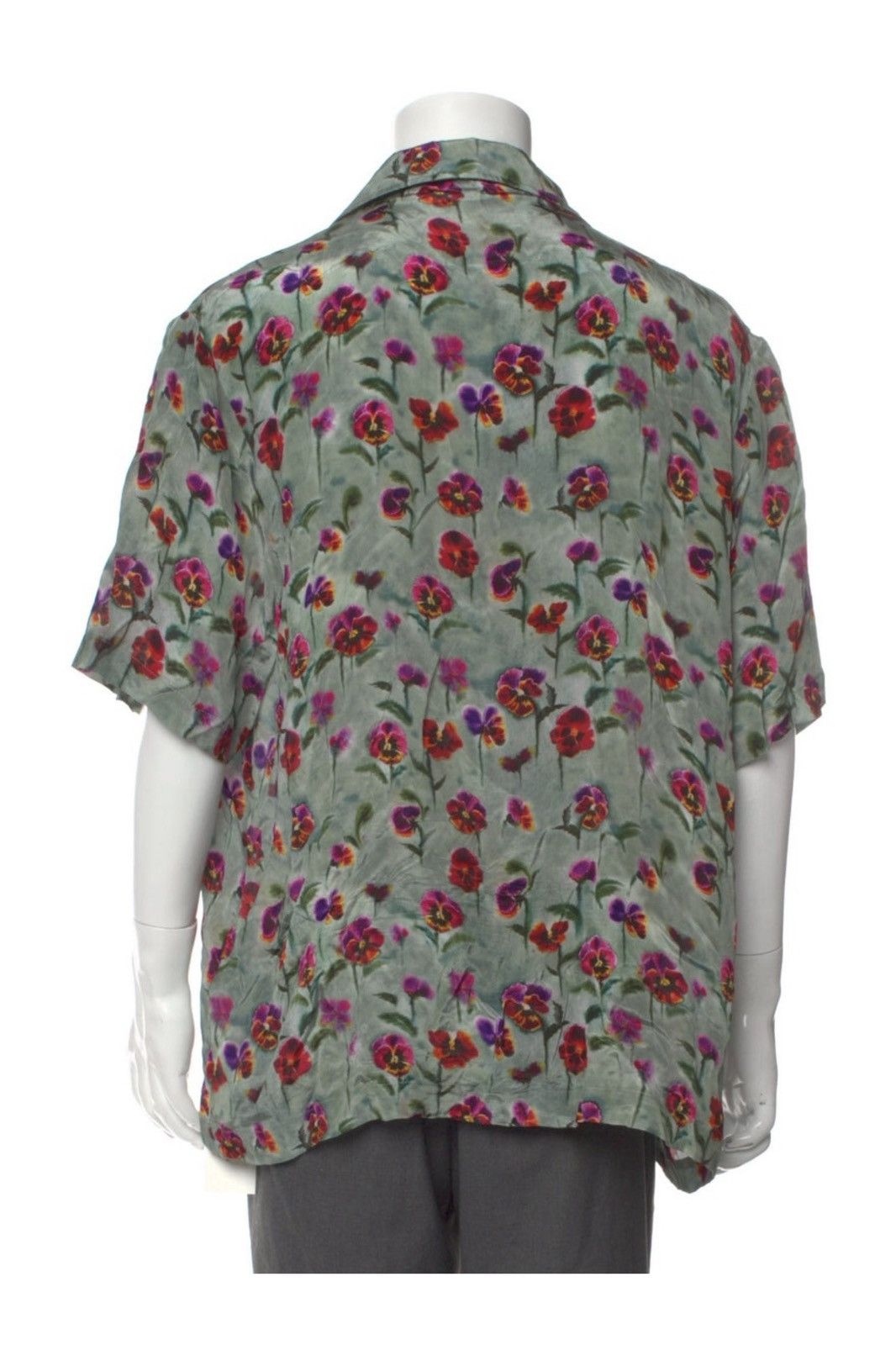 Sefr Lightweight viscose satin floral pattern printed throughout Size US XL / EU 56 / 4 - 6 Thumbnail