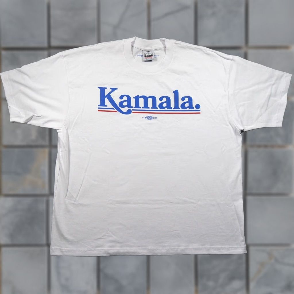 Vintage Kamala Shirt Mens Large White Tee Nike? Size US L / EU 52-54 / 3 - 1 Thumbnail