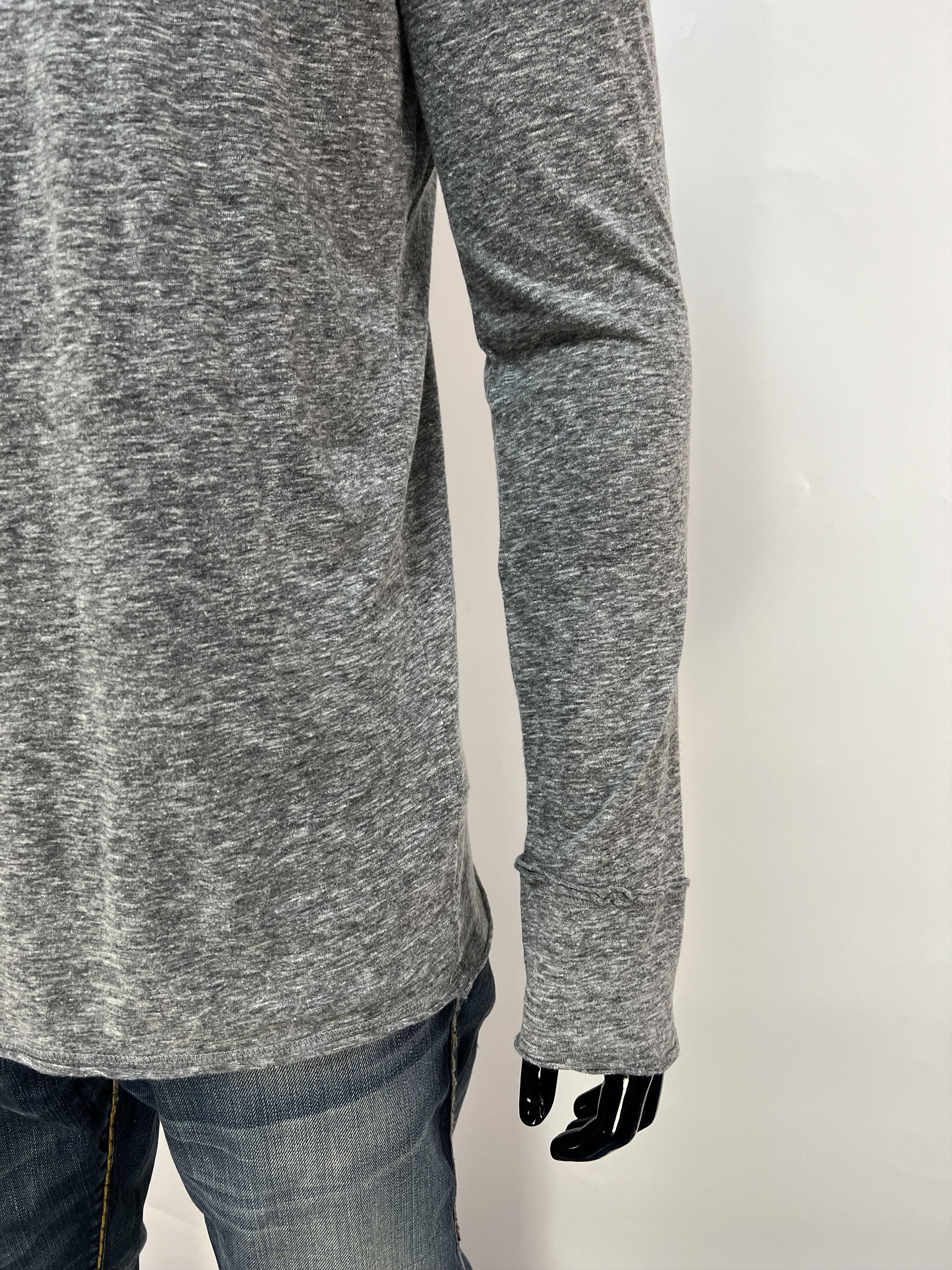 Zadig & Voltaire Zadig Voltaire Men s Gray Sweater Size L Big Logo Size US L / EU 52-54 / 3 - 7 Thumbnail