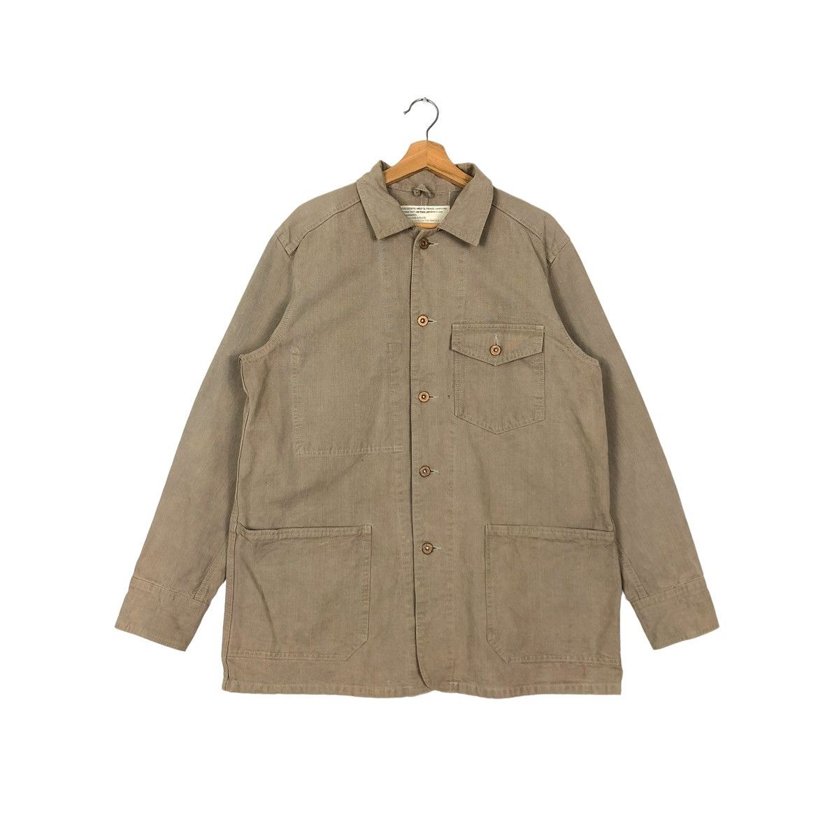 Japanese Brand 🔥TRUE VINTAGE JAN 1963 CHORE WORK JACKET JOHNBULL Size US L / EU 52-54 / 3 - 2 Thumbnail