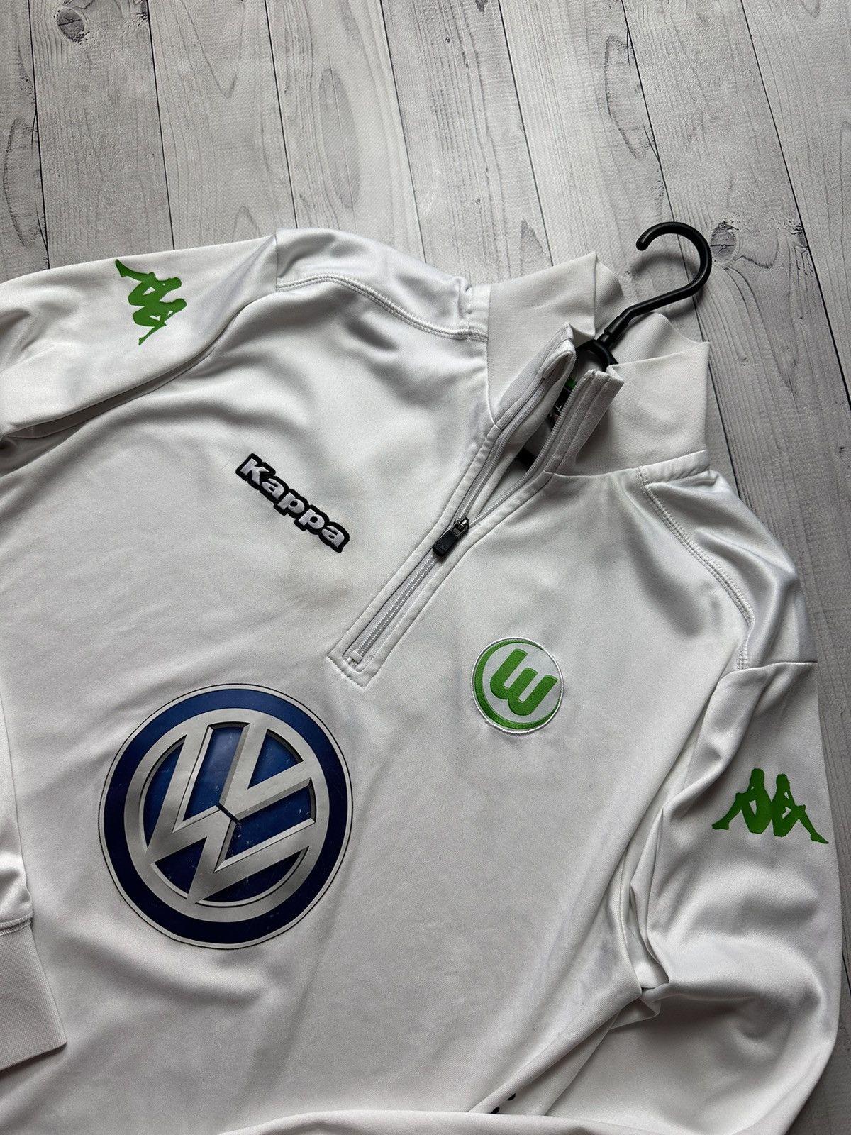 Kappa × Vintage Vintage Wolfsburg soccer jacket training Volkswagen L Size US L / EU 52-54 / 3 - 6 Thumbnail