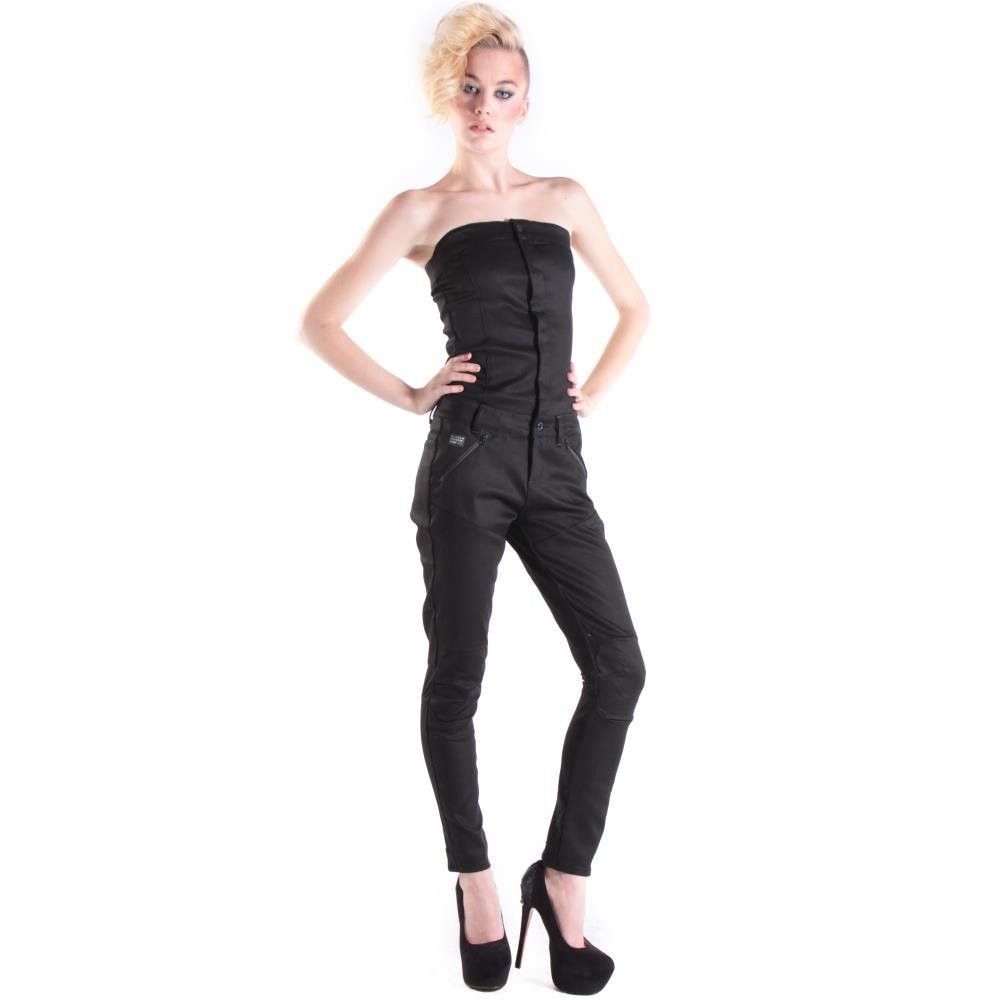 G-Star G-Star Raw Pavan Ankle Jumpsuit Black Size 32" / US 10 / IT 46 - 2 Thumbnail