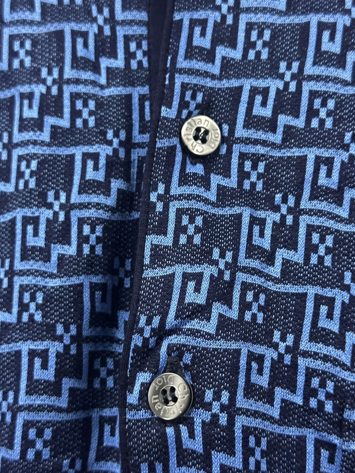 Dior Vintage Christian Dior Paris Monogram Polos Tee Size US M / EU 48-50 / 2 - 8 Thumbnail