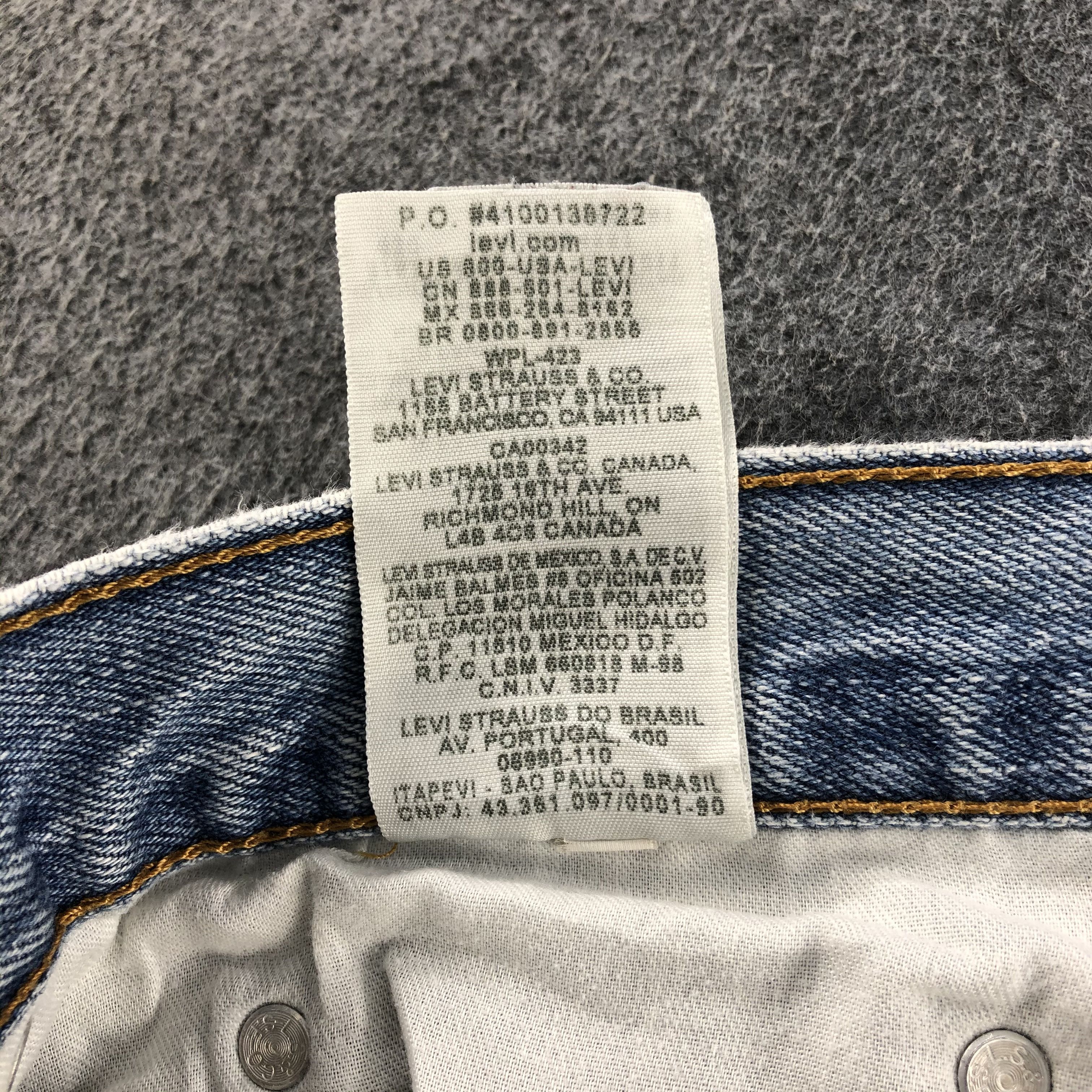 Levi's Vintage Light Wash Levis 550 Jeans- J1368 Size US 40 / EU 56 - 12 Thumbnail