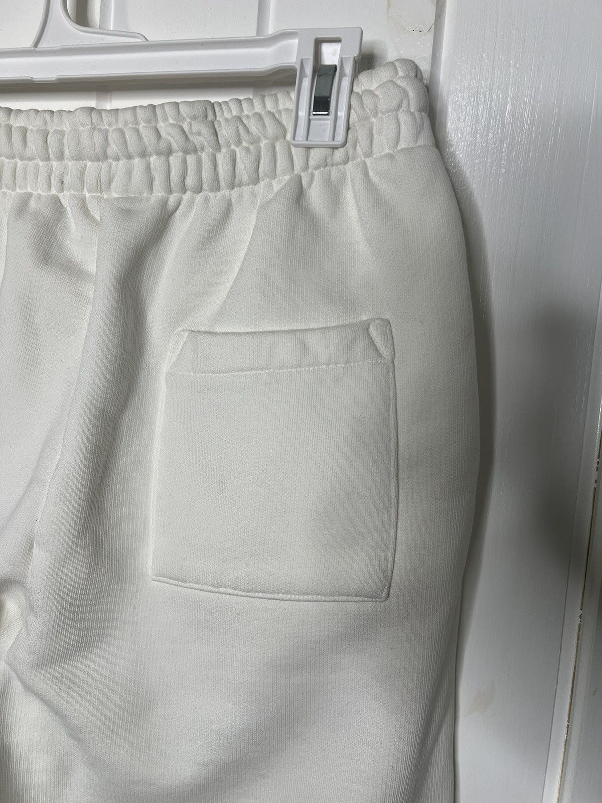 Other Velour Garments 600 GSM 'Bone White' Straight-leg Pants × 1 Size US 33 - 7 Thumbnail