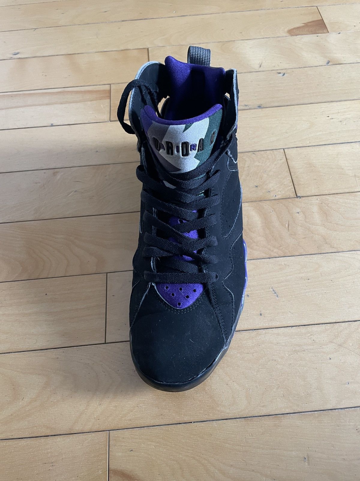 Jordan Brand Air Jordan 7 Retro Ray Allen PE Bucks Away, Ray Allen 2019 Size US 10.5 / EU 43-44 - 9 Thumbnail