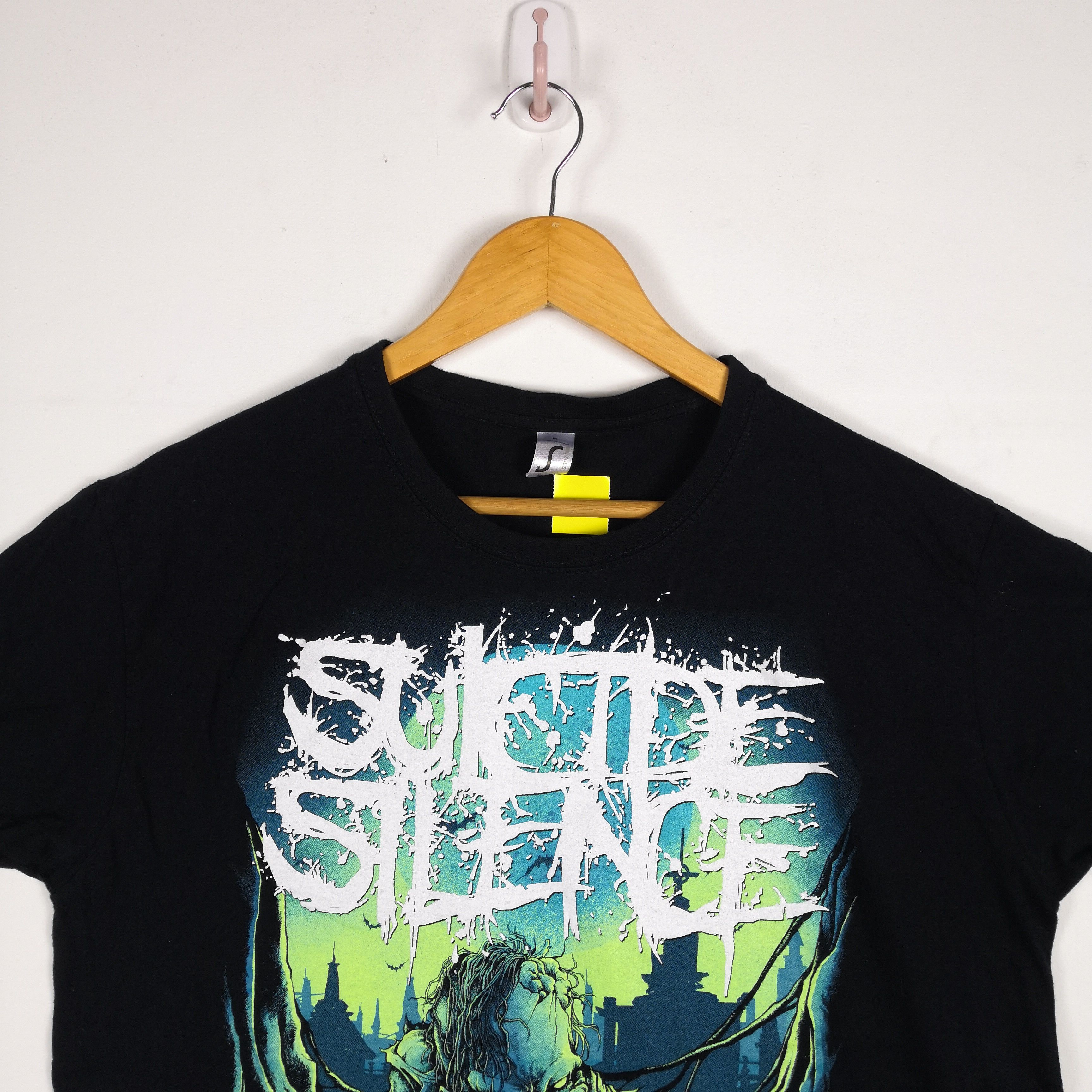 Band Tees Vintage Suicide Silence T-Shirt Skull Deathcore Band Tees Size US M / EU 48-50 / 2 - 2 Thumbnail
