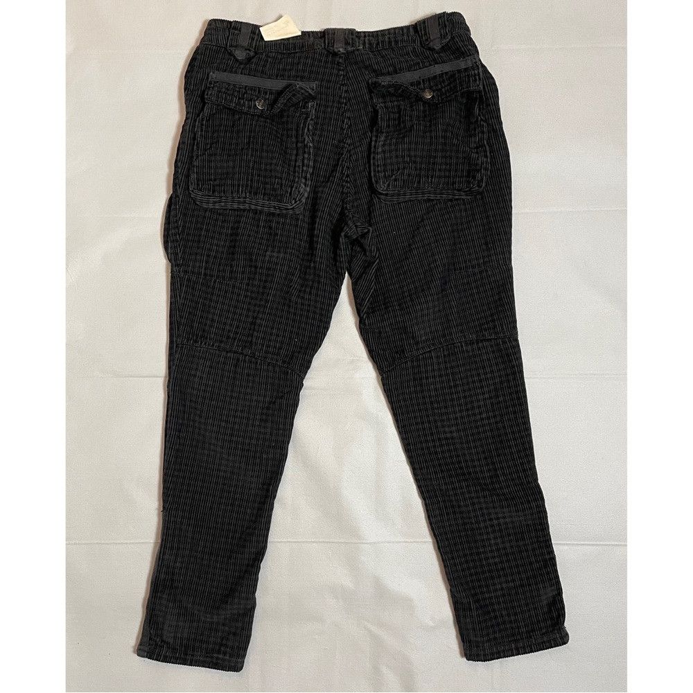 Free People NWT New Free People London Calling Slouchy Cord Grey Gingha Size 26" / US 2 / IT 38 - 7 Thumbnail
