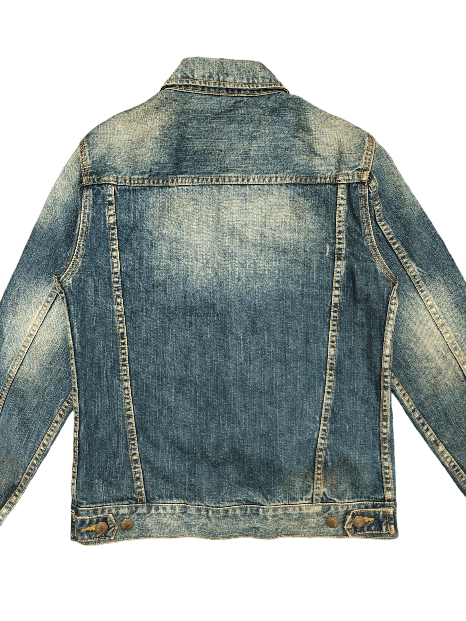 If Six Was Nine Japanese Brand Jackrose Type Three Trucker Denim Jackets Size US S / EU 44-46 / 1 - 12 Thumbnail