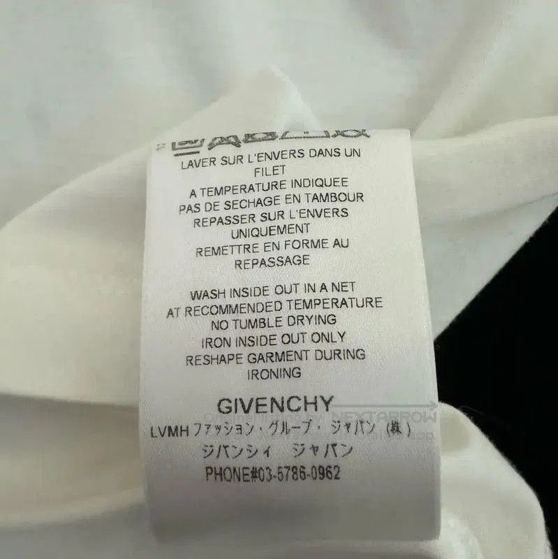 Givenchy Givenchy Women's White Logo T-shirt XS . Size XS / US 0-2 / IT 36-38 - 5 Thumbnail