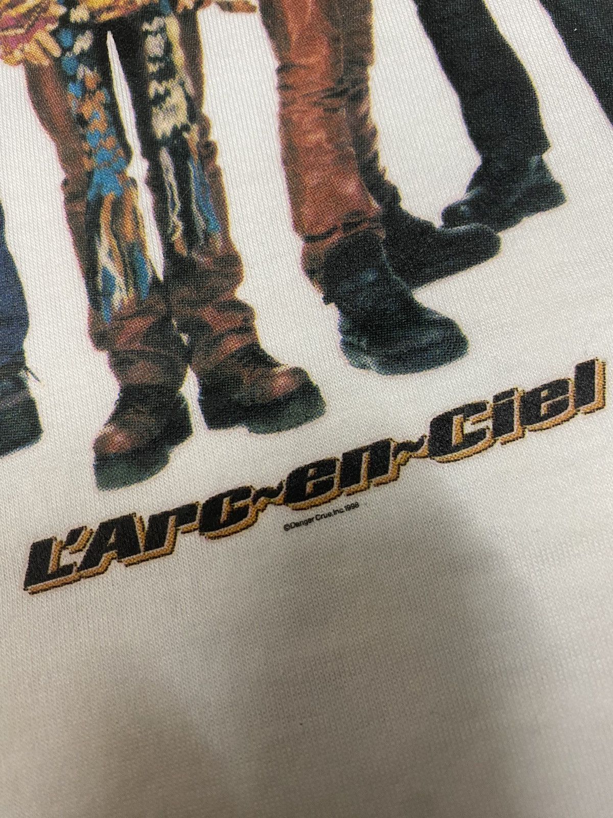 Band Tees × Japanese Brand × Vintage VINTAGE JAPANESE BAND L’ARC~EN~CIEL 1998 RARE TEE Size US M / EU 48-50 / 2 - 5 Thumbnail