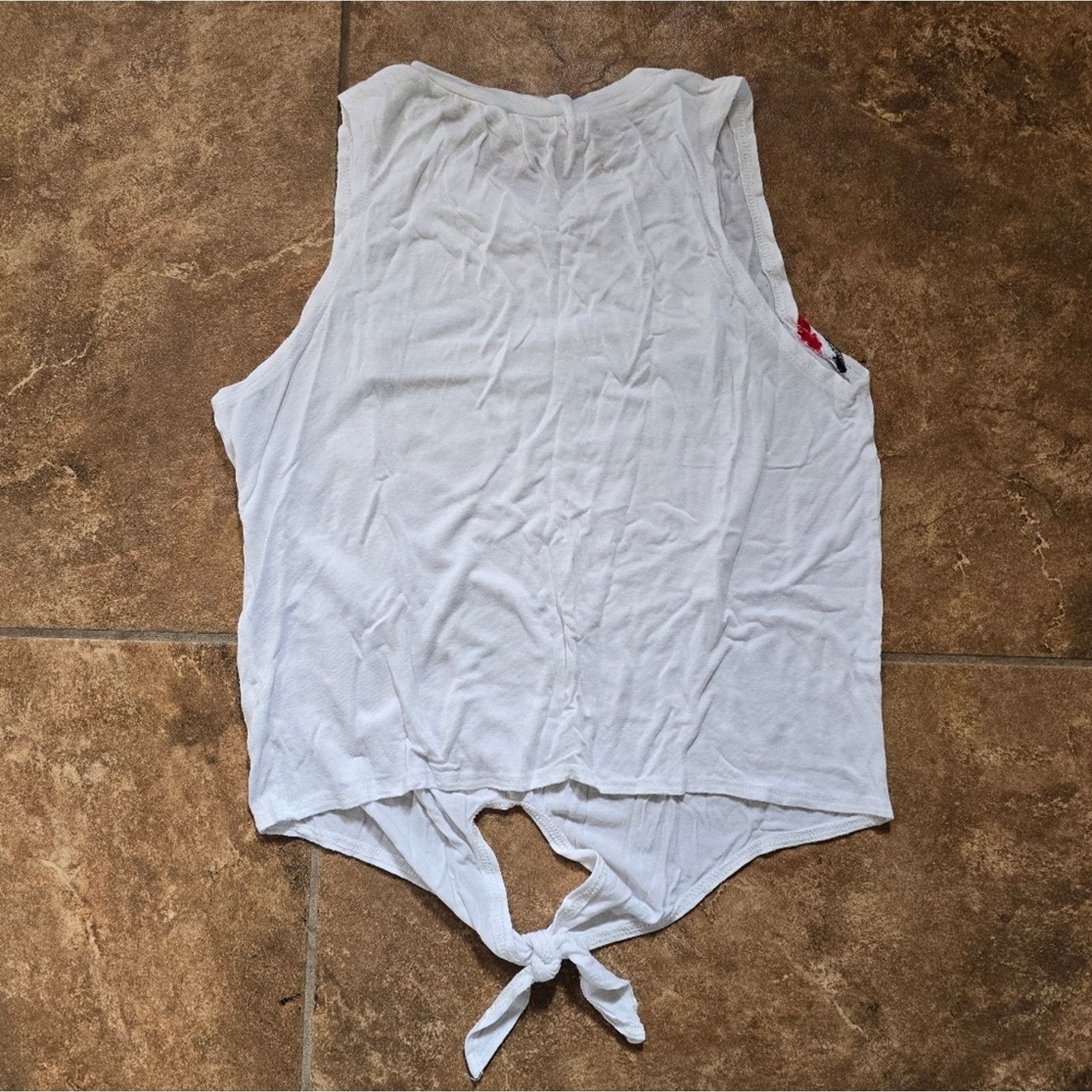 Other White Baby Girl FP Cropped Tank Size L / US 10 / IT 46 - 2 Thumbnail