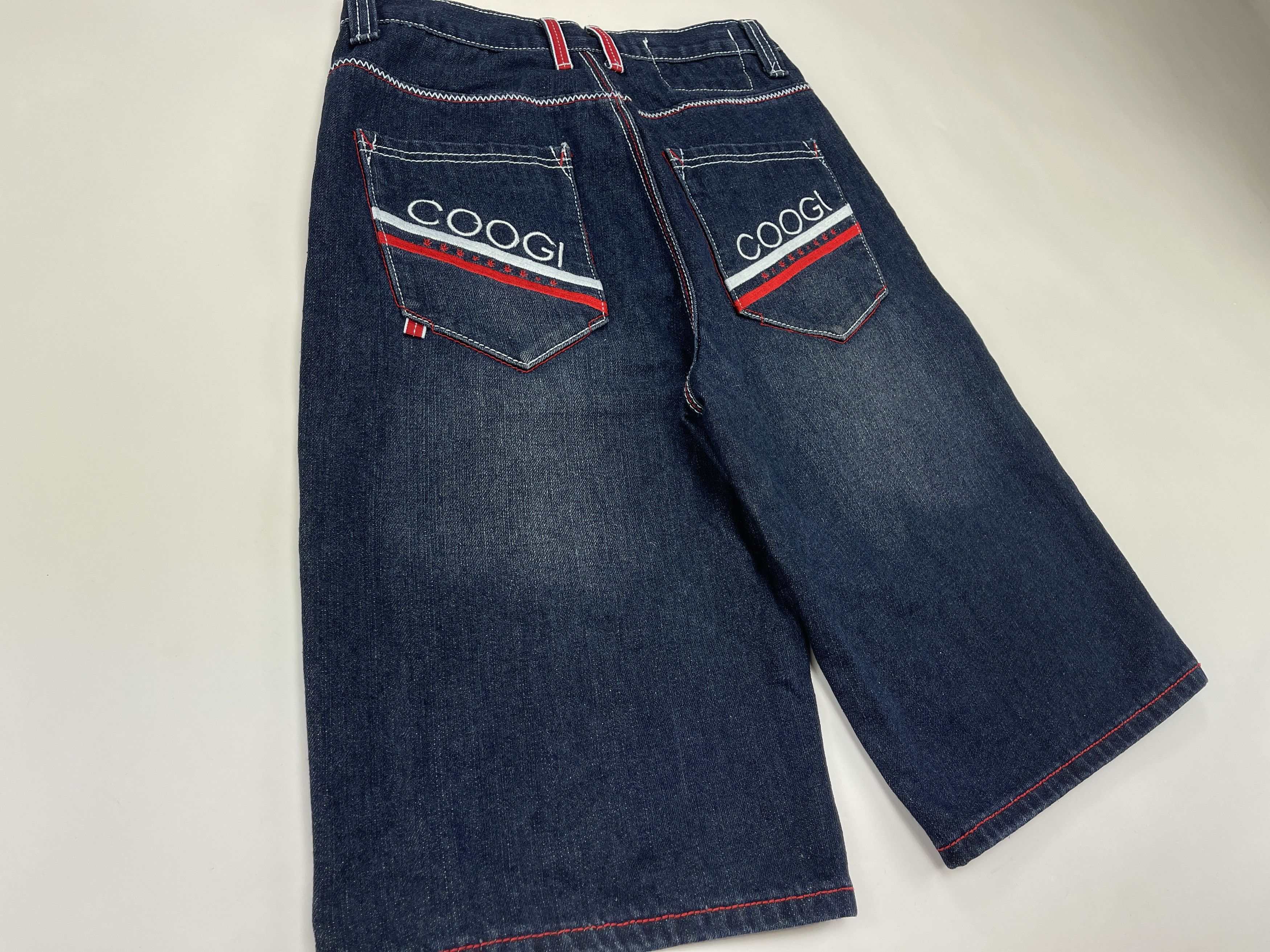 Coogi Coogi jeans shorts, vintage 90s hip hop 1990s skater Y2K 28 Size US 28 / EU 44 - 2 Thumbnail