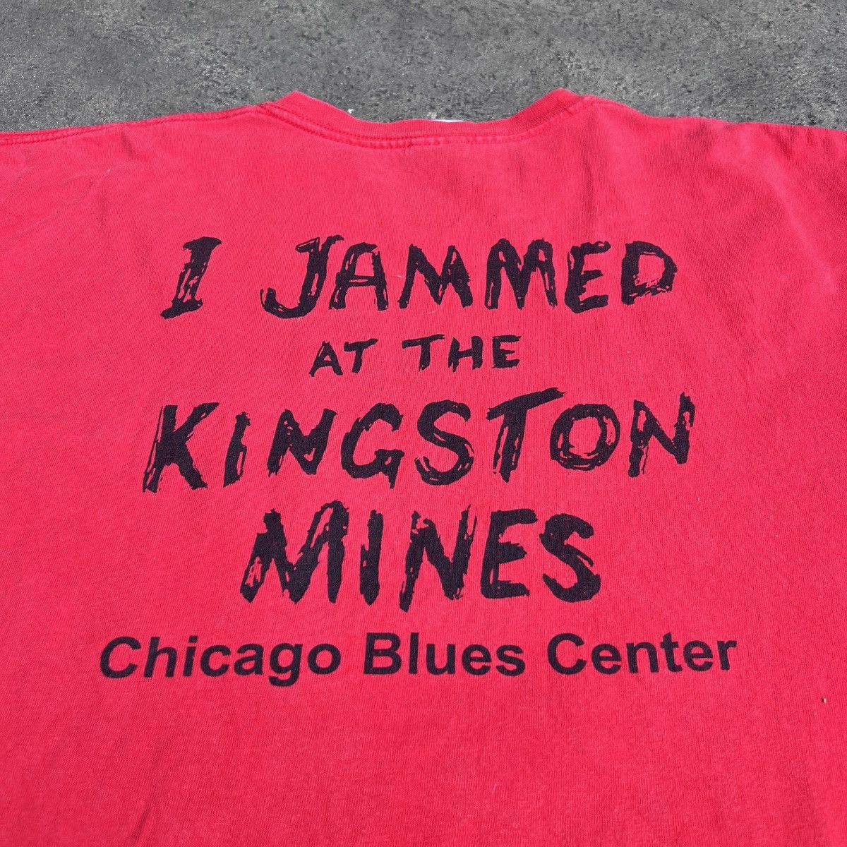 Band Tees × Vintage Vintage Y2K Kingston Mines Blues Nightclub Promo Tee XL Size US XL / EU 56 / 4 - 5 Thumbnail