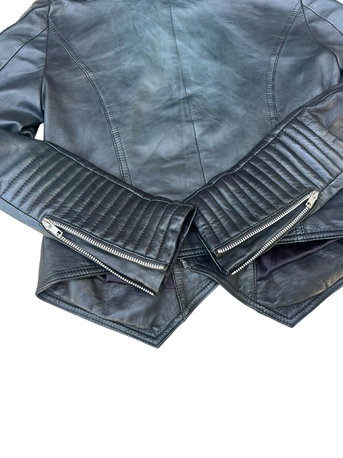Leather Unknown Brand High Quality Napa Leather Padded Crop Jacket Size US XS / EU 42 / 0 - 23 Thumbnail