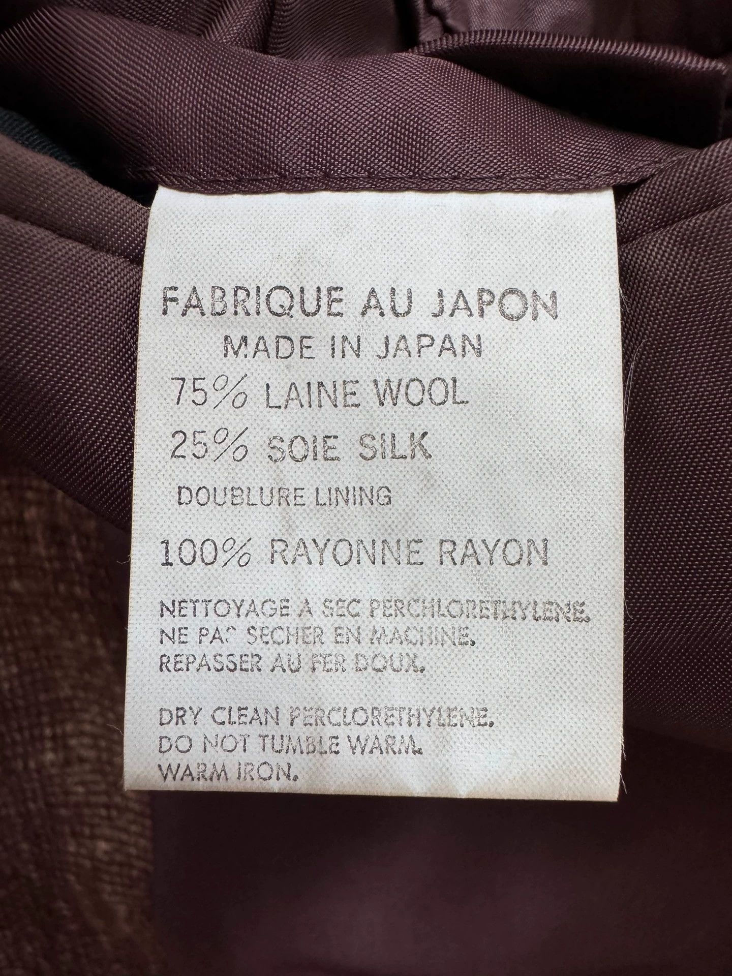 Yohji Yamamoto YOHJI YAMAMOTO Y'S FOR MAN Casual Blazer Size 40R - 5 Thumbnail