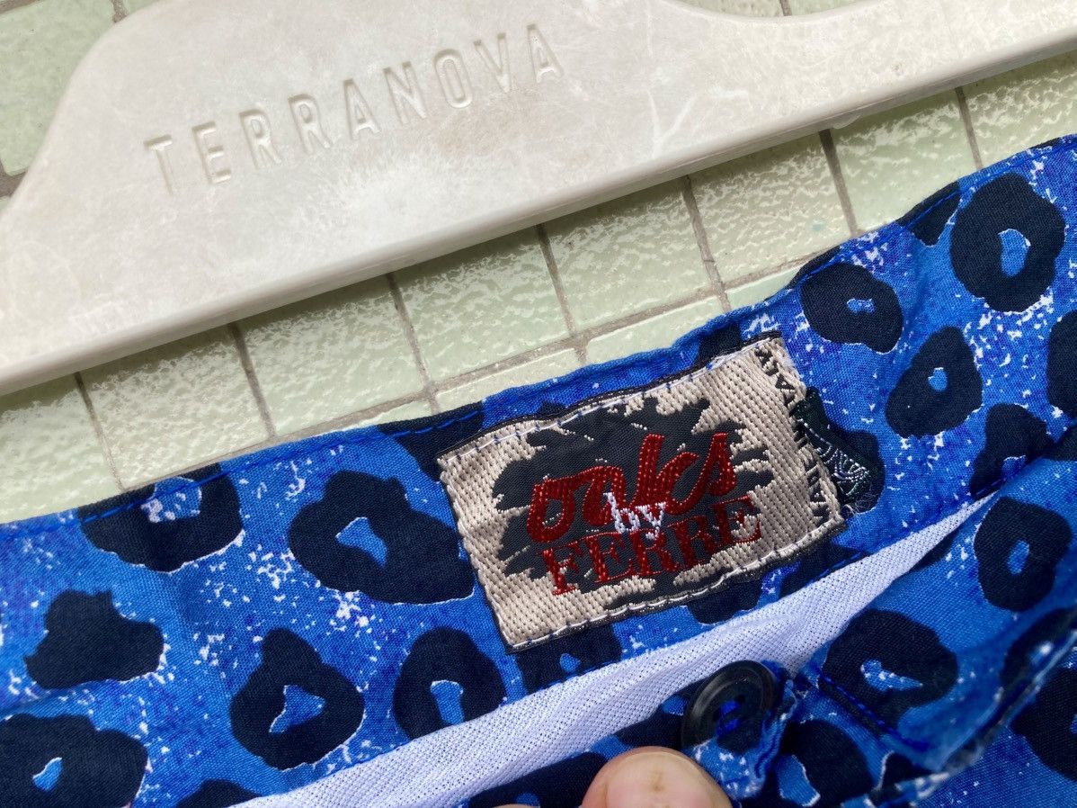 Gianfranco Ferre Blue leopard print Ooks by Ferre’ swimshort Size US 36 / EU 52 - 4 Thumbnail