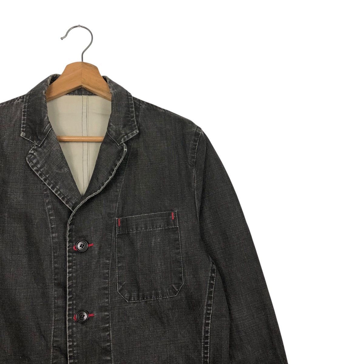 Japanese Brand × Vintage 📌Vintage Chore Work Jacket Men's Melrose Issey Miyake Size US M / EU 48-50 / 2 - 7 Thumbnail