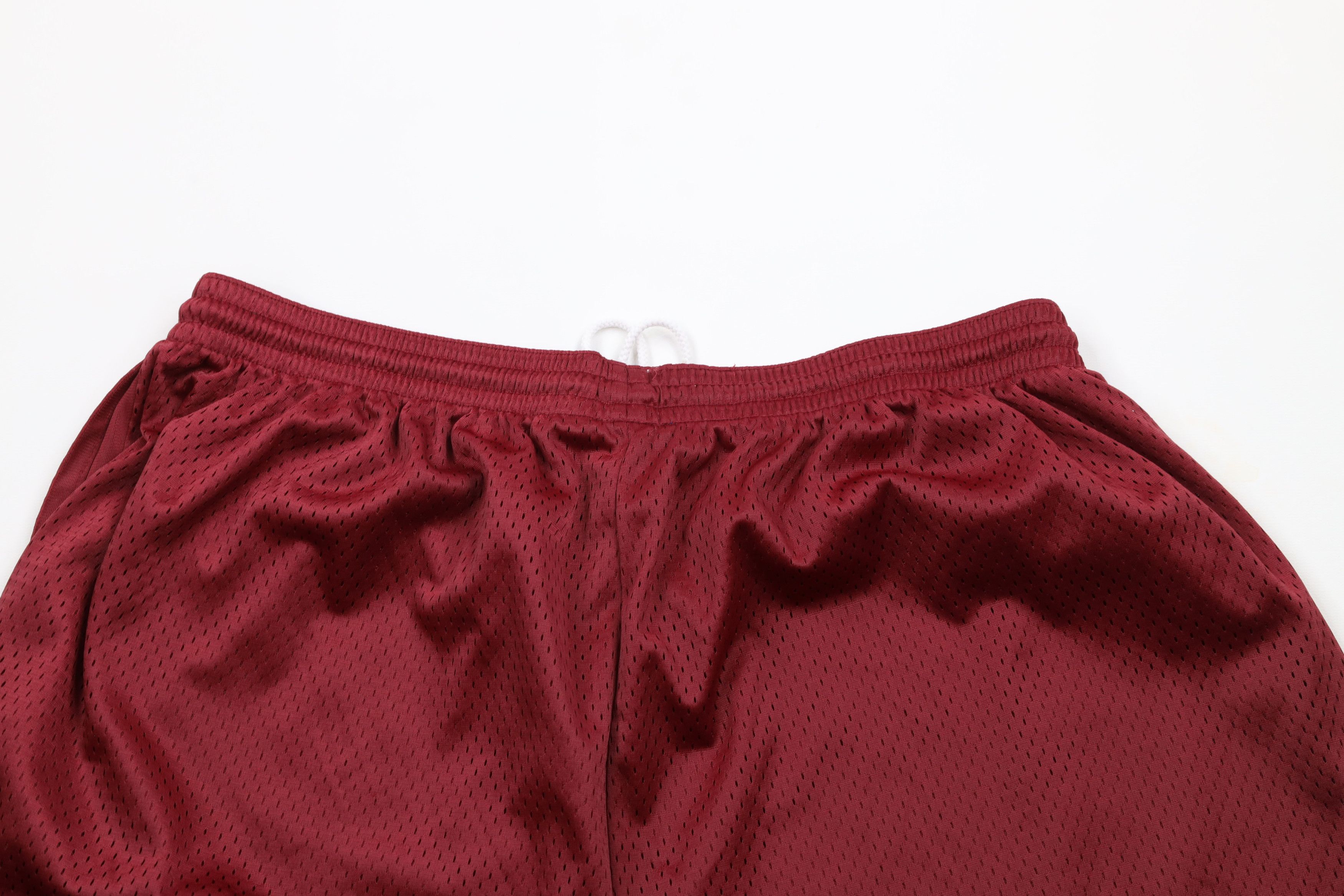 Champion Vintage Champion Logo Mesh Gym Basketball Shorts Red Size US 40 / EU 56 - 9 Thumbnail