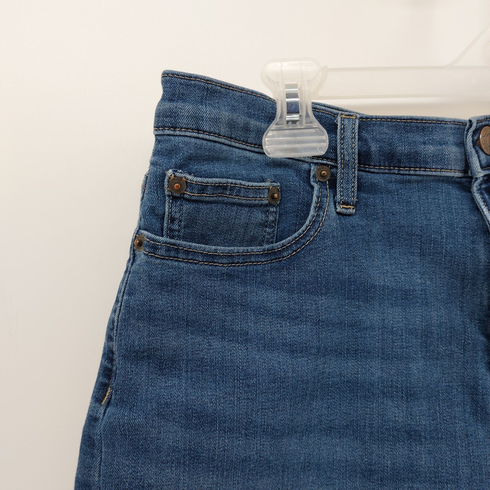 Calvin Klein Calvin Klein Jeans Blue Jean Cut off Roll Short Daisy Dukes Size 32" / US 10 / IT 46 - 4 Thumbnail