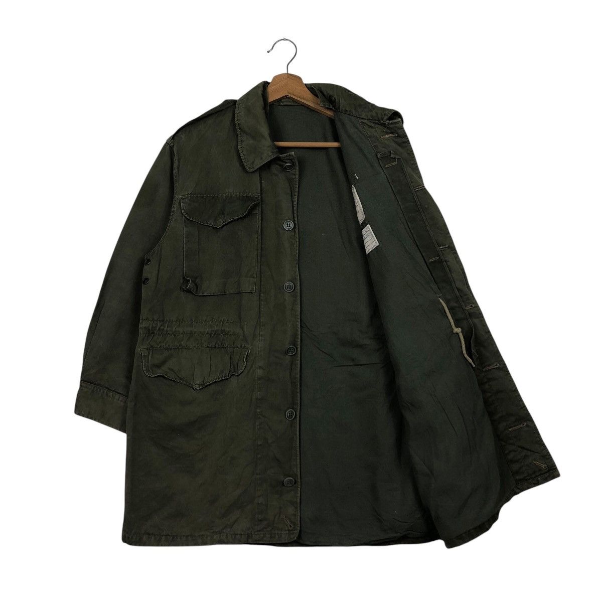 Vintage 📌Vintage Chore Work Military Jacket Buzz Rickson's Size US M / EU 48-50 / 2 - 12 Thumbnail