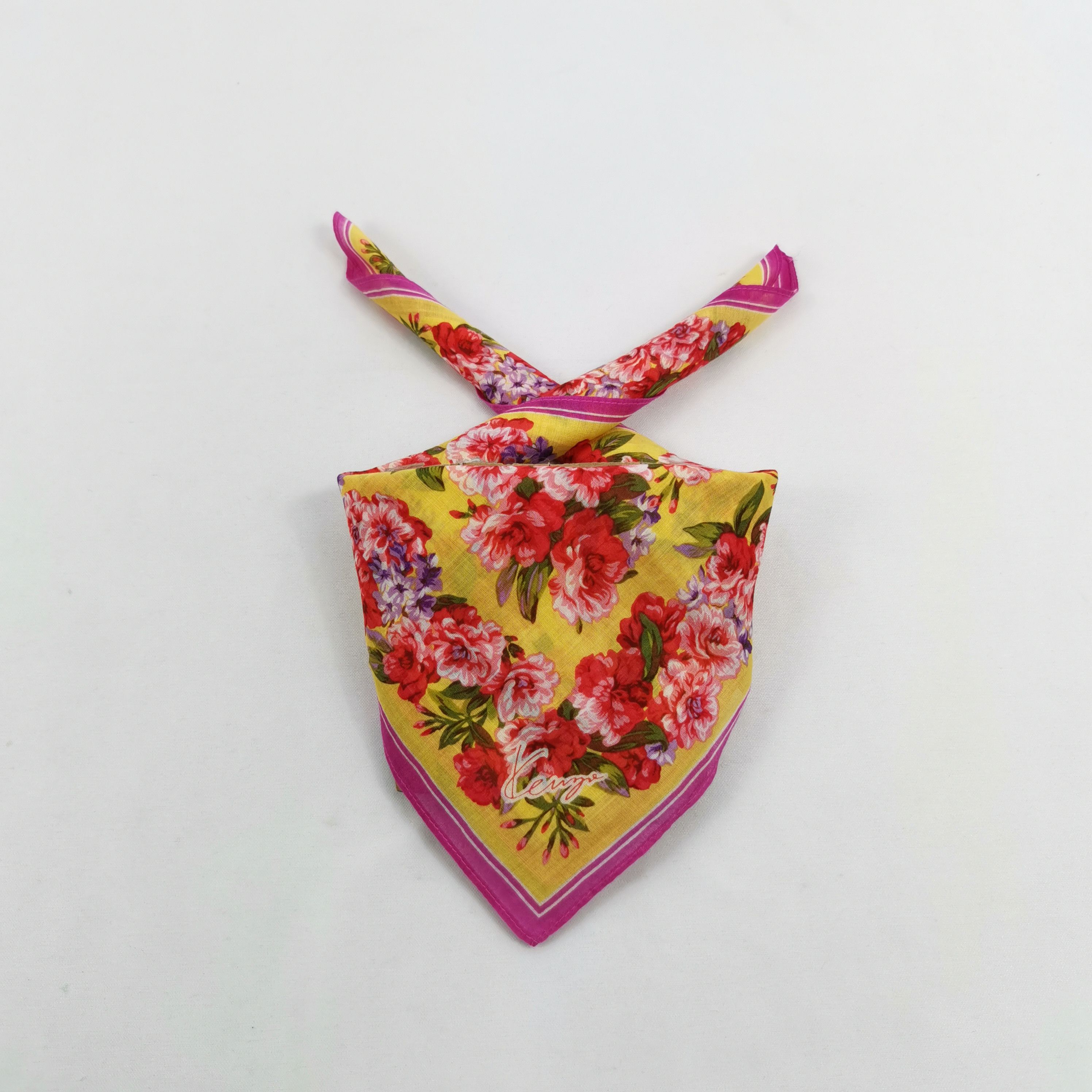Kenzo Vintage Kenzo Handkerchief Neckerchief Bandana Size ONE SIZE - 1 Thumbnail
